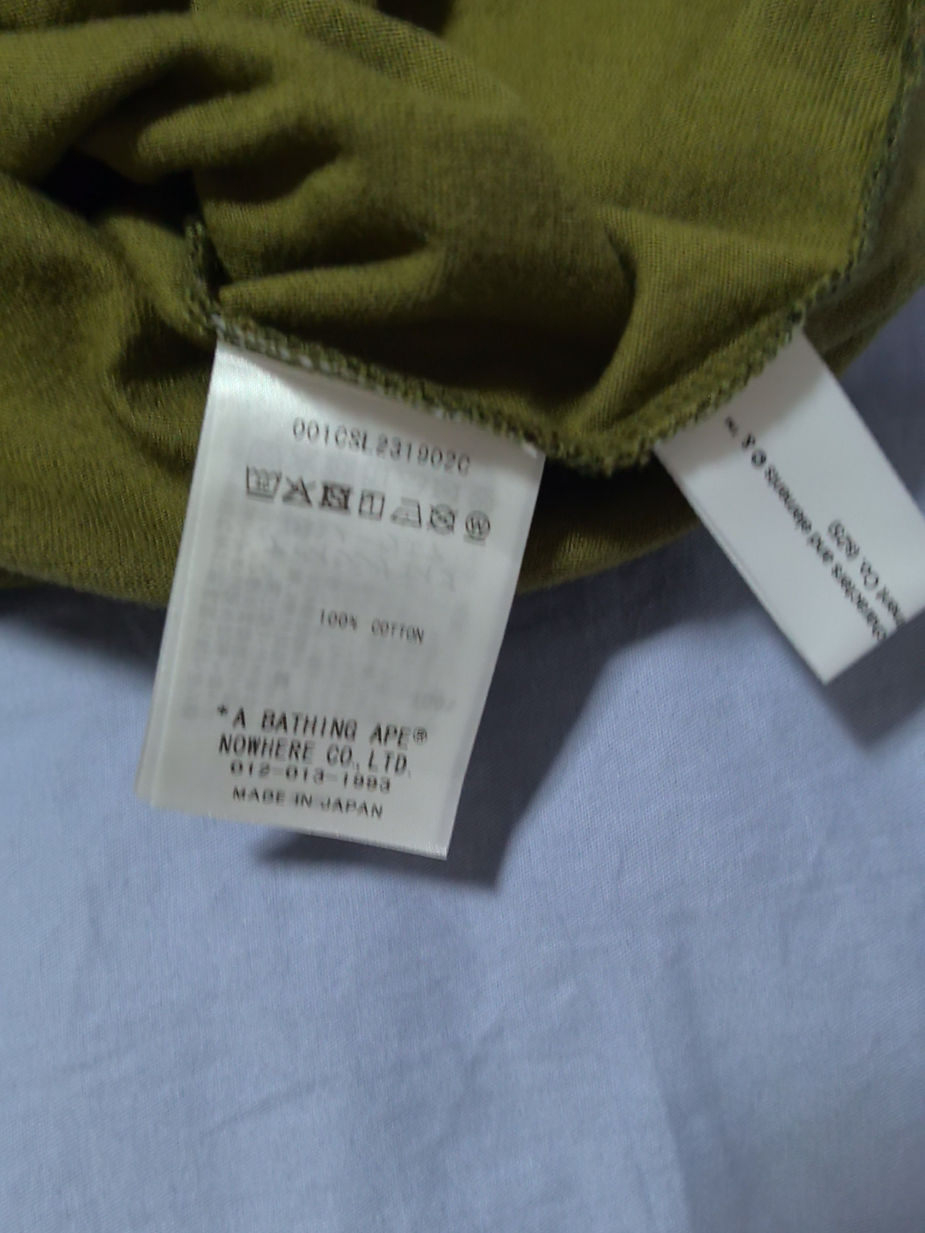 Bape A BATHING APE Camo Tom and Jerry T-Shirt Size M Size US M / EU 48-50 / 2 - 4 Thumbnail