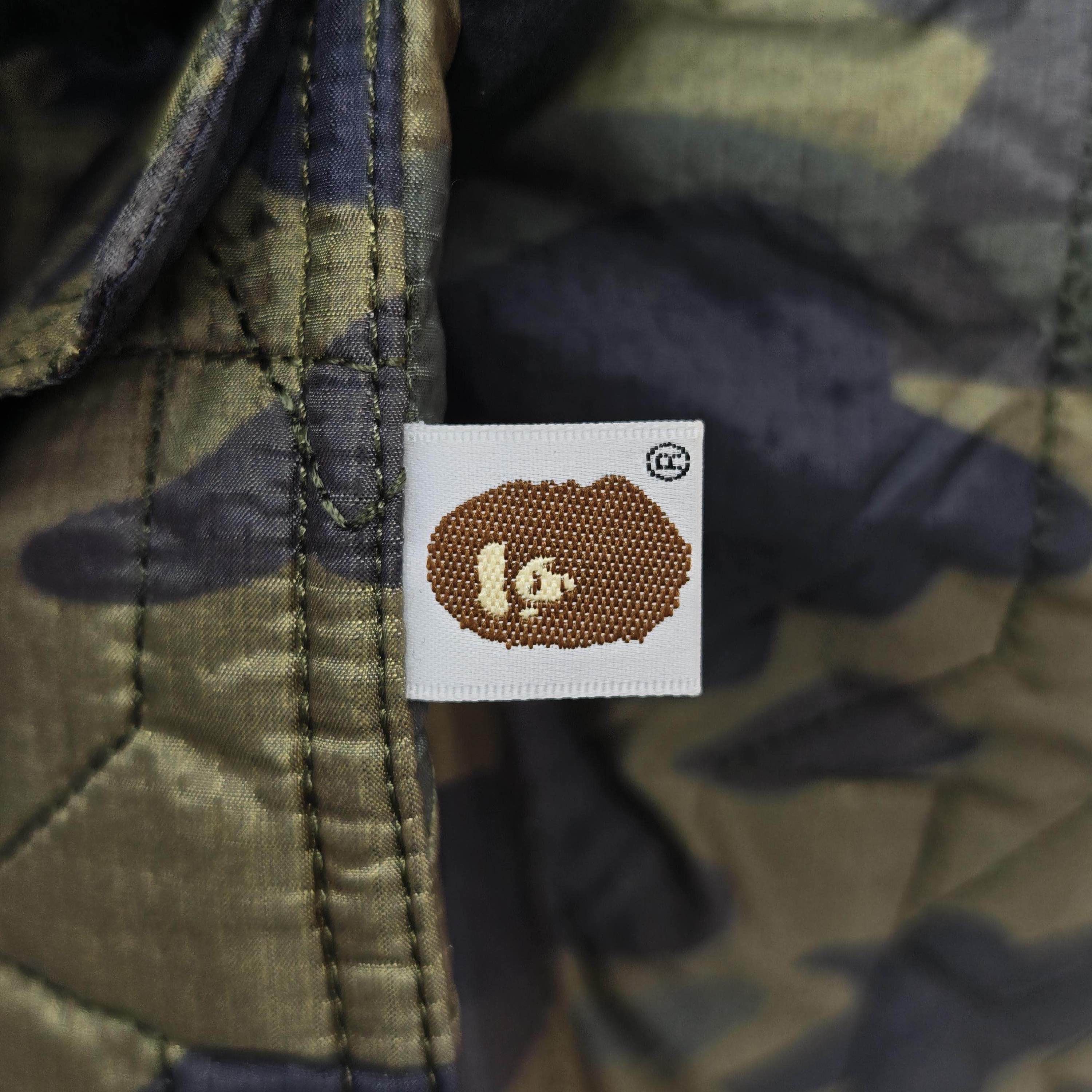 Bape A Bathing Ape Camo Quilted Jacket Size S Size US S / EU 44-46 / 1 - 5 Thumbnail
