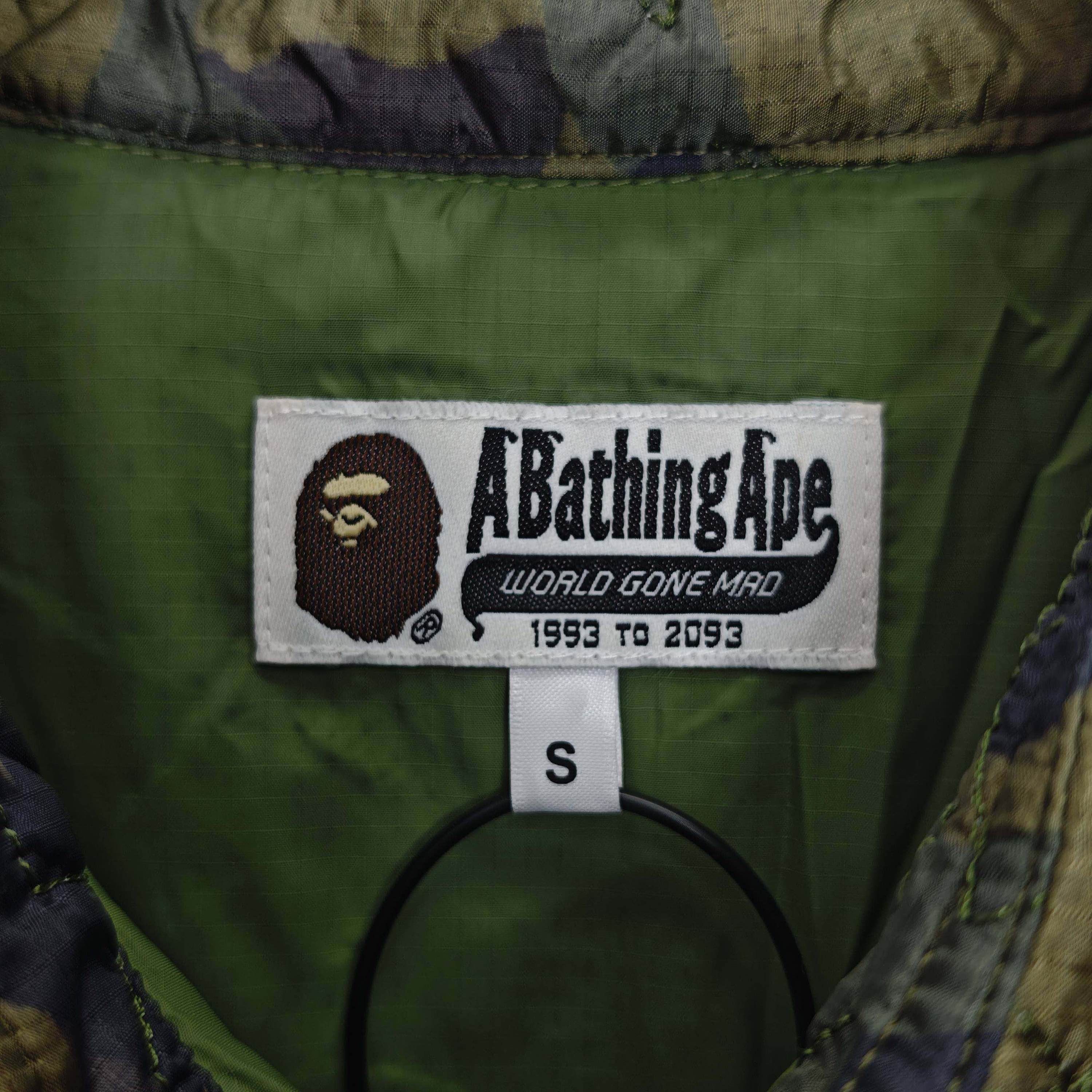 Bape A Bathing Ape Camo Quilted Jacket Size S Size US S / EU 44-46 / 1 - 3 Thumbnail