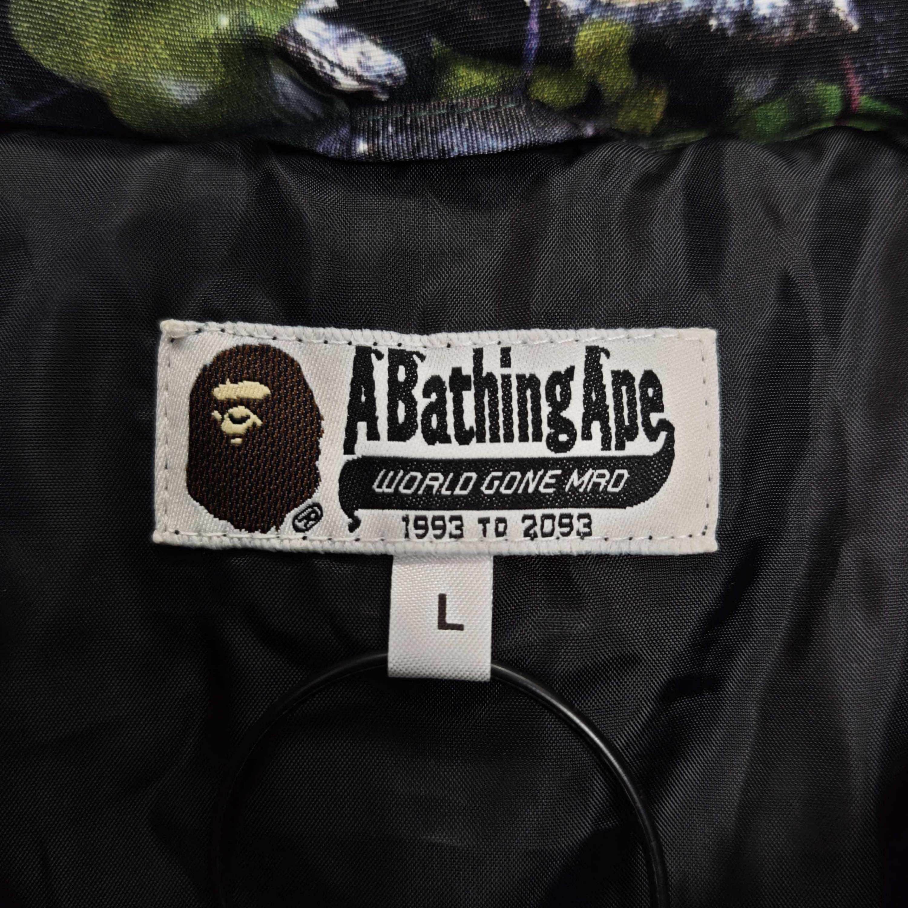 Bape A Bathing Ape Camo Down Jacket Size L Size US L / EU 52-54 / 3 - 3 Thumbnail