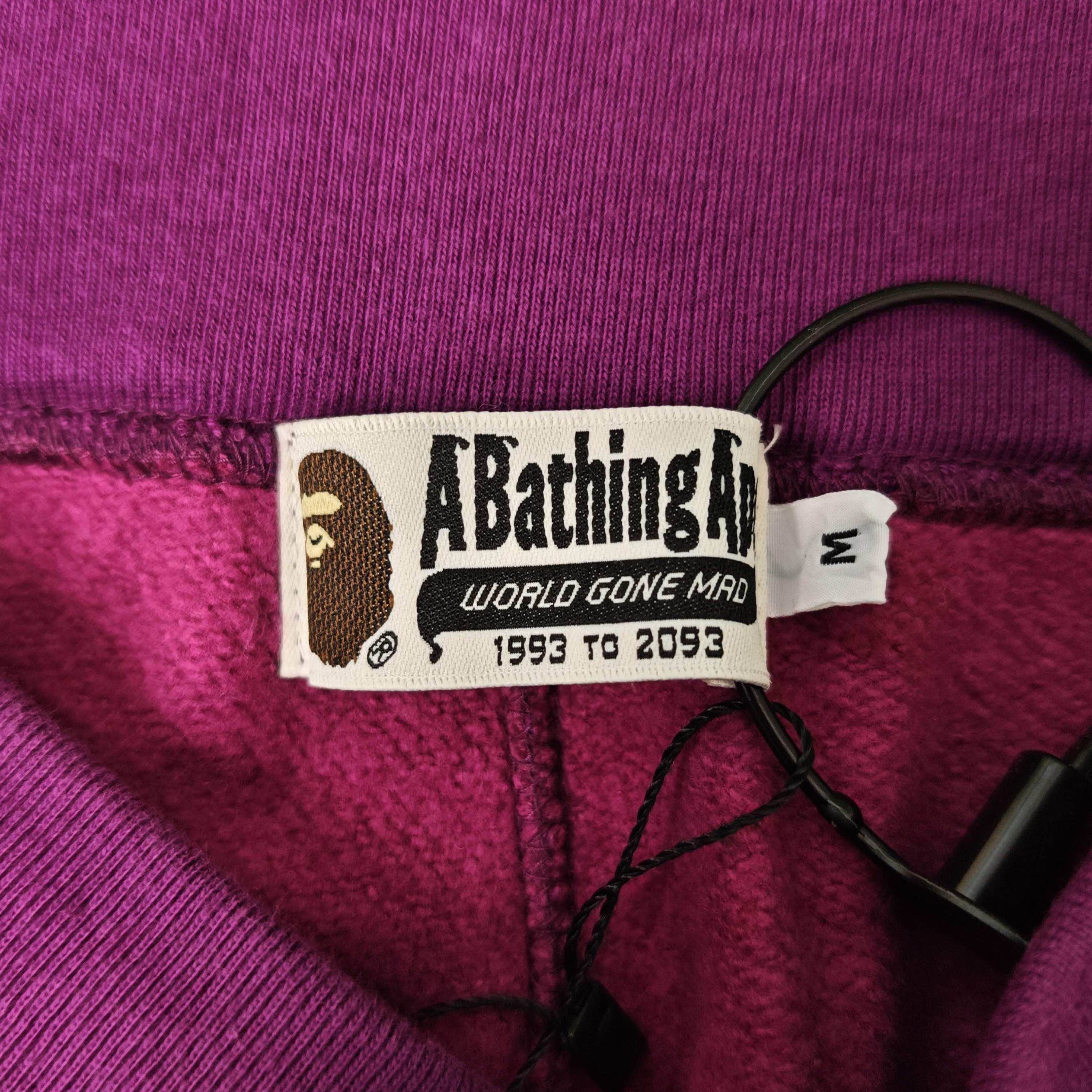 Bape A BATHING APE Purple Camo Sweatpants Size M Size US 32 / EU 48 - 3 Thumbnail