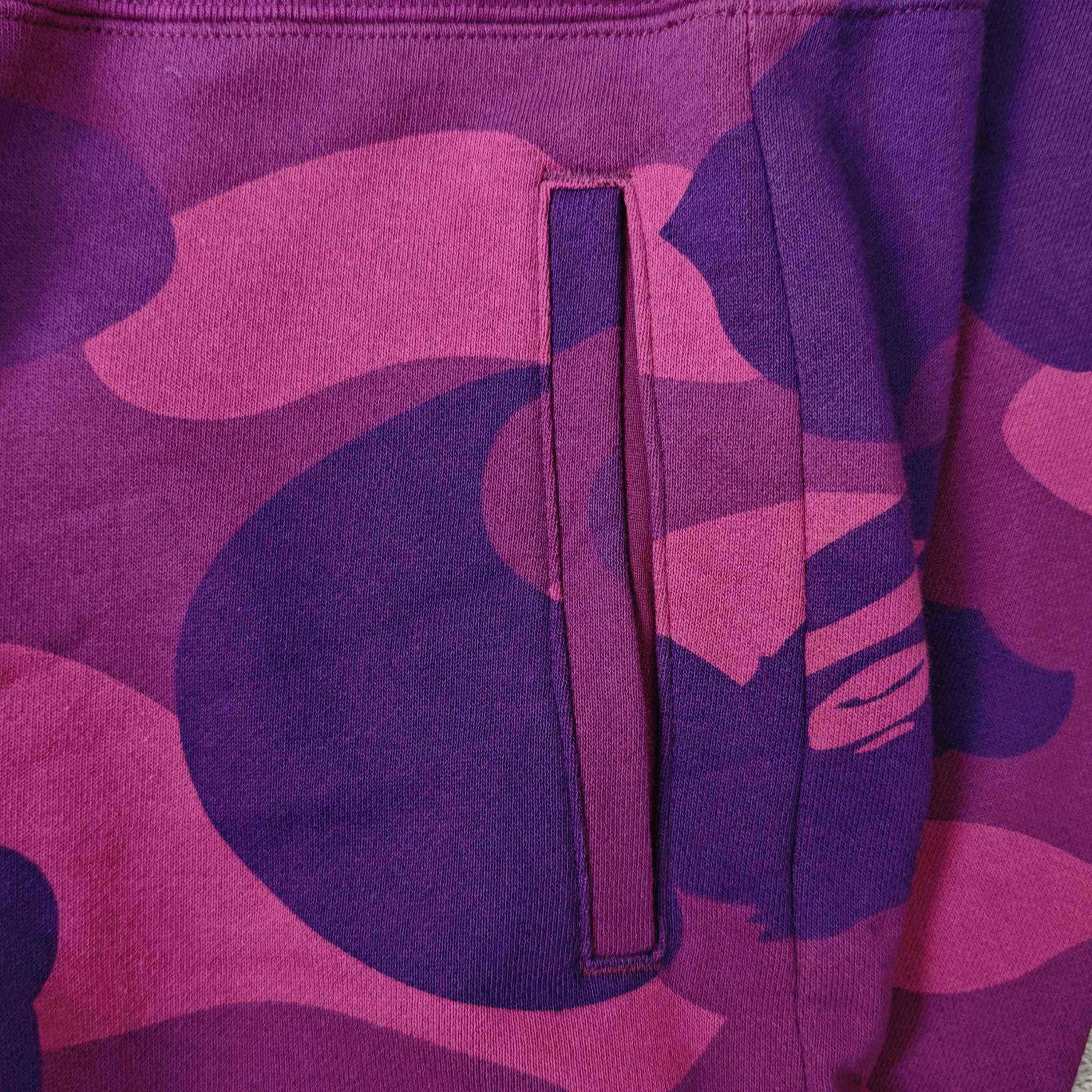 Bape A BATHING APE Purple Camo Sweatpants Size M Size US 32 / EU 48 - 5 Thumbnail