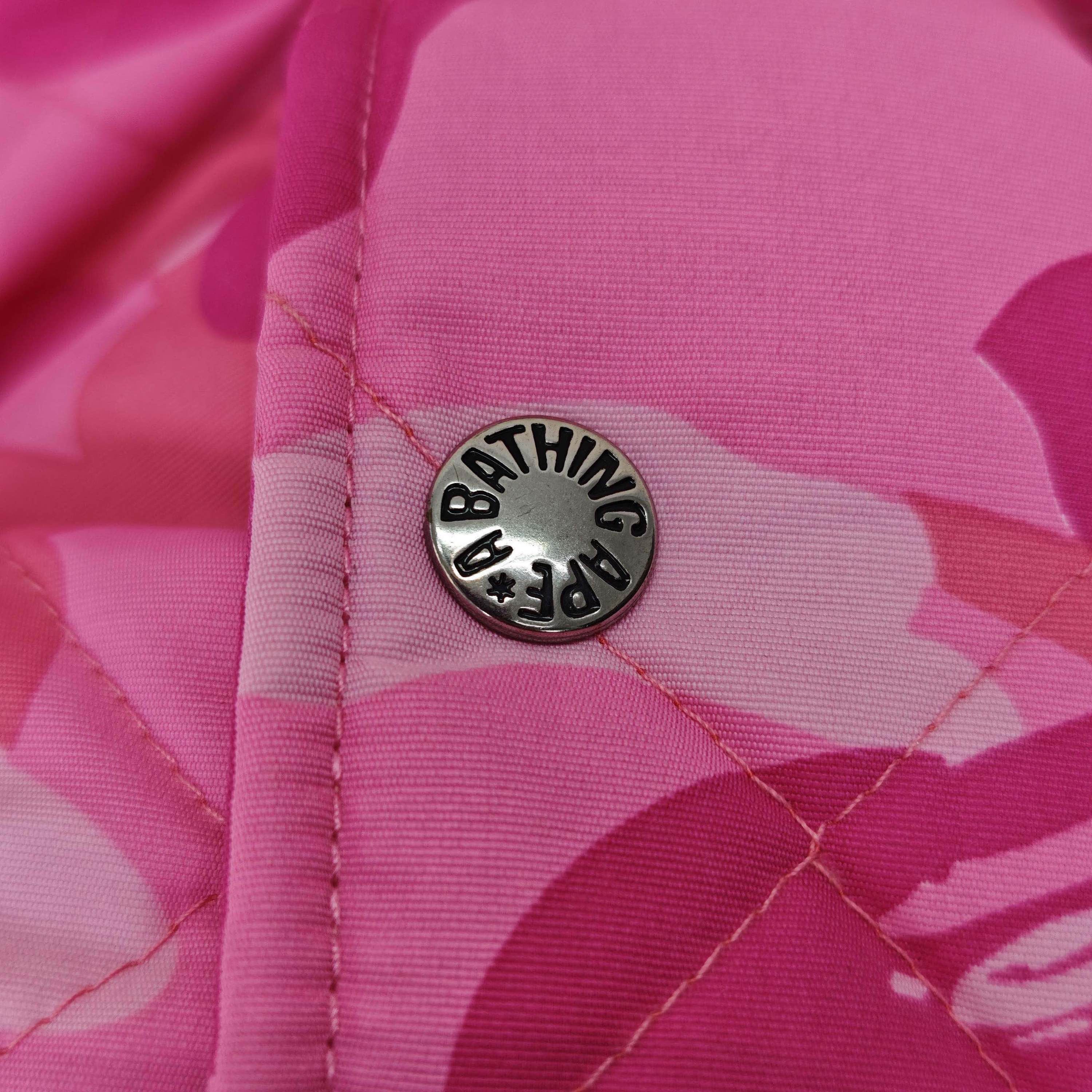 Bape A BATHING APE Pink Camo Shark Jacket Size XS Size US XS / EU 42 / 0 - 5 Thumbnail