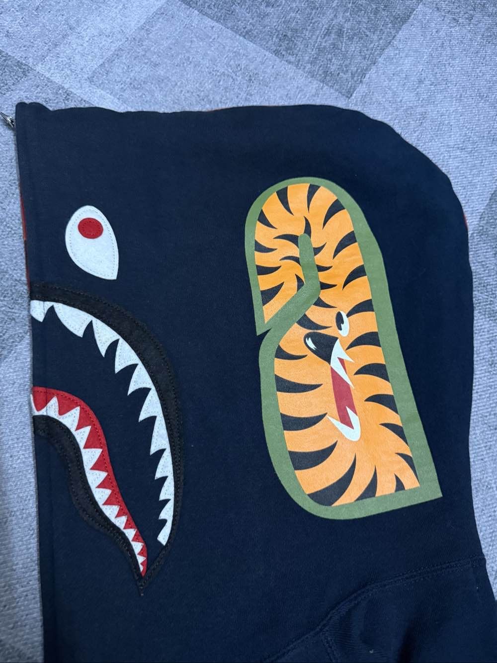 Bape A Bathing Ape Shark Full Zip Hoodie Size XL Size US XL / EU 56 / 4 - 9 Thumbnail