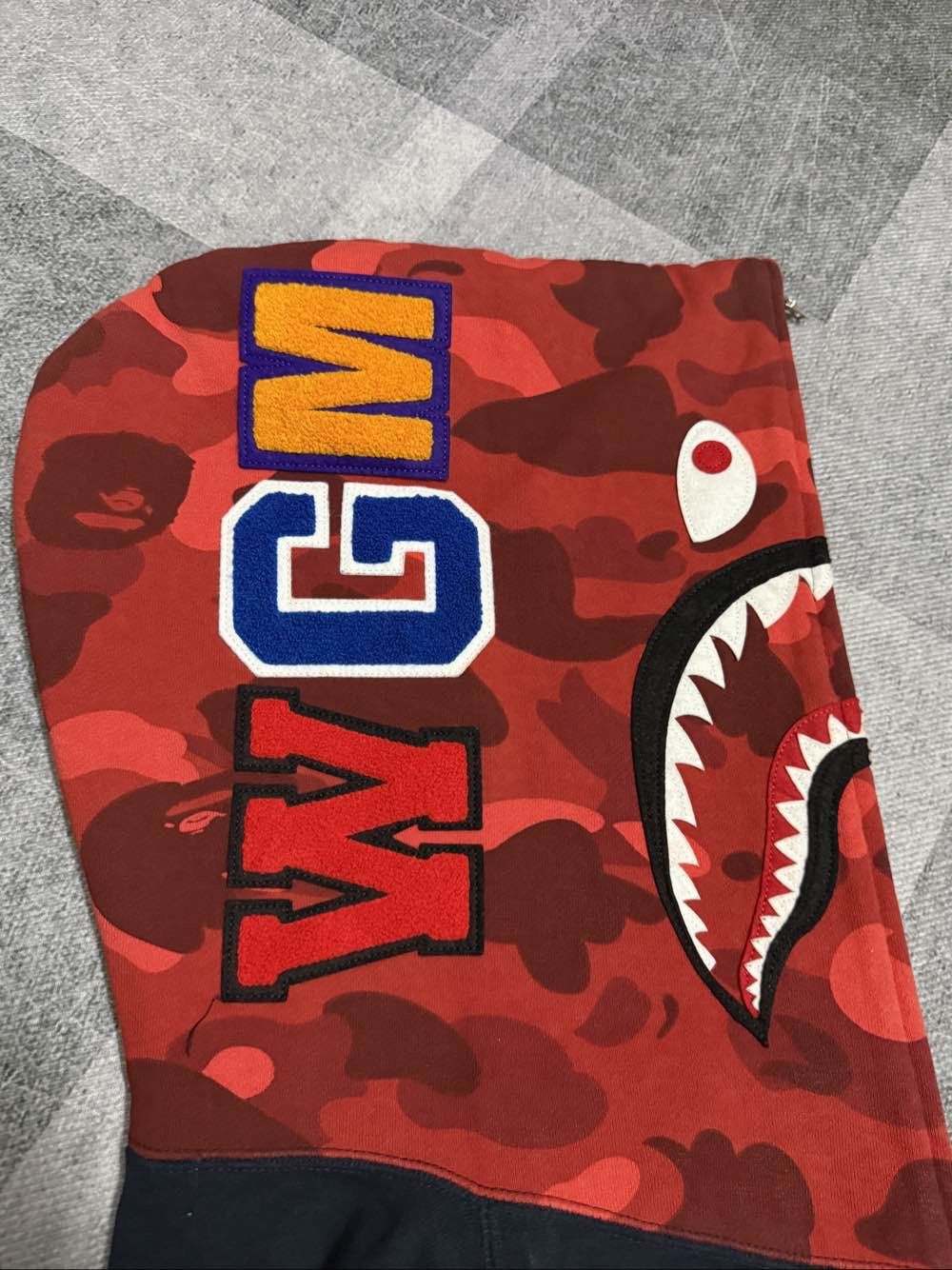 Bape A Bathing Ape Shark Full Zip Hoodie Size XL Size US XL / EU 56 / 4 - 8 Thumbnail