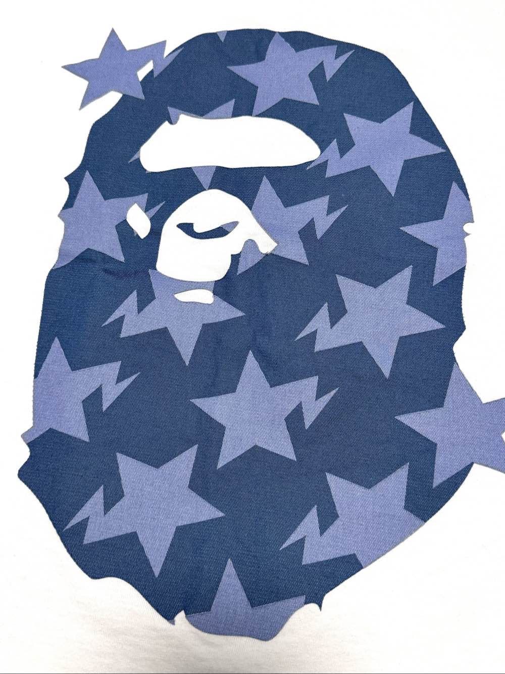 Bape A BATHING APE Star Ape Head T-Shirt Size XL Size US XL / EU 56 / 4 - 5 Thumbnail