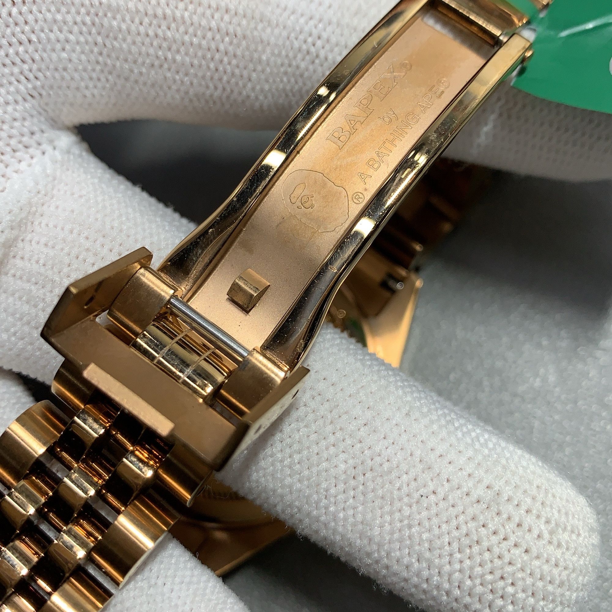 Bape A Bathing Ape Gold Bapex Watch ONE SIZE Size ONE SIZE - 13 Thumbnail