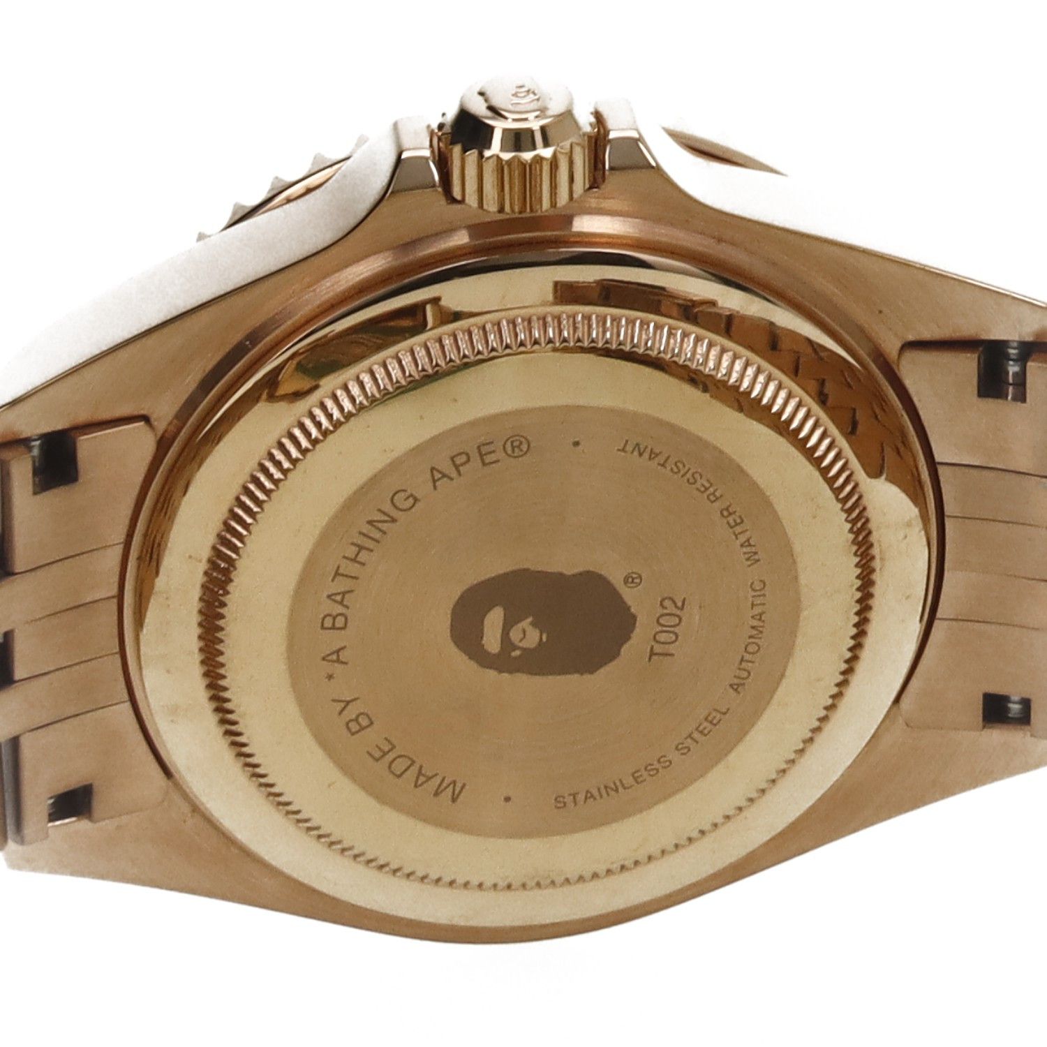 Bape A Bathing Ape Gold Bapex Watch ONE SIZE Size ONE SIZE - 6 Thumbnail