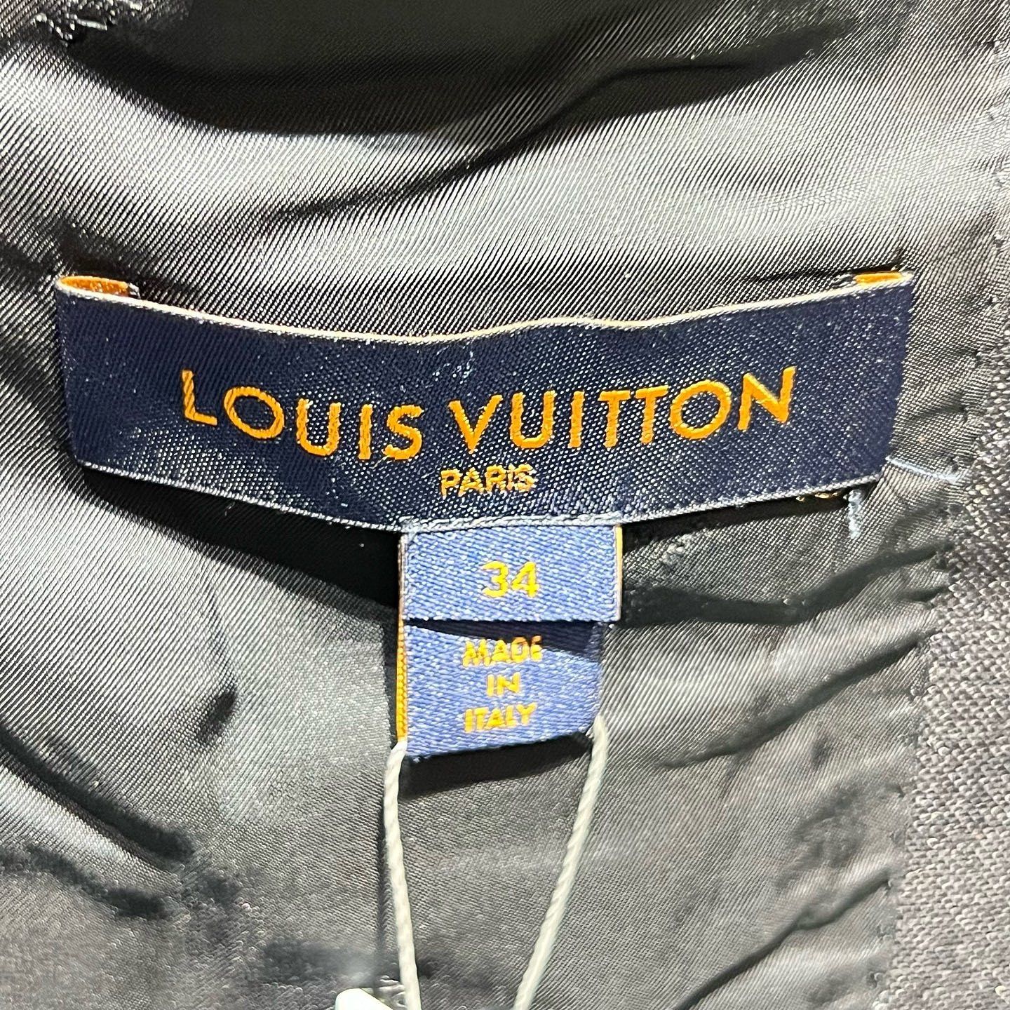 Louis Vuitton Louis Vuitton Monogram Wool Blazer Size 34 Size XXS / US 00 / IT 34 - 3 Thumbnail