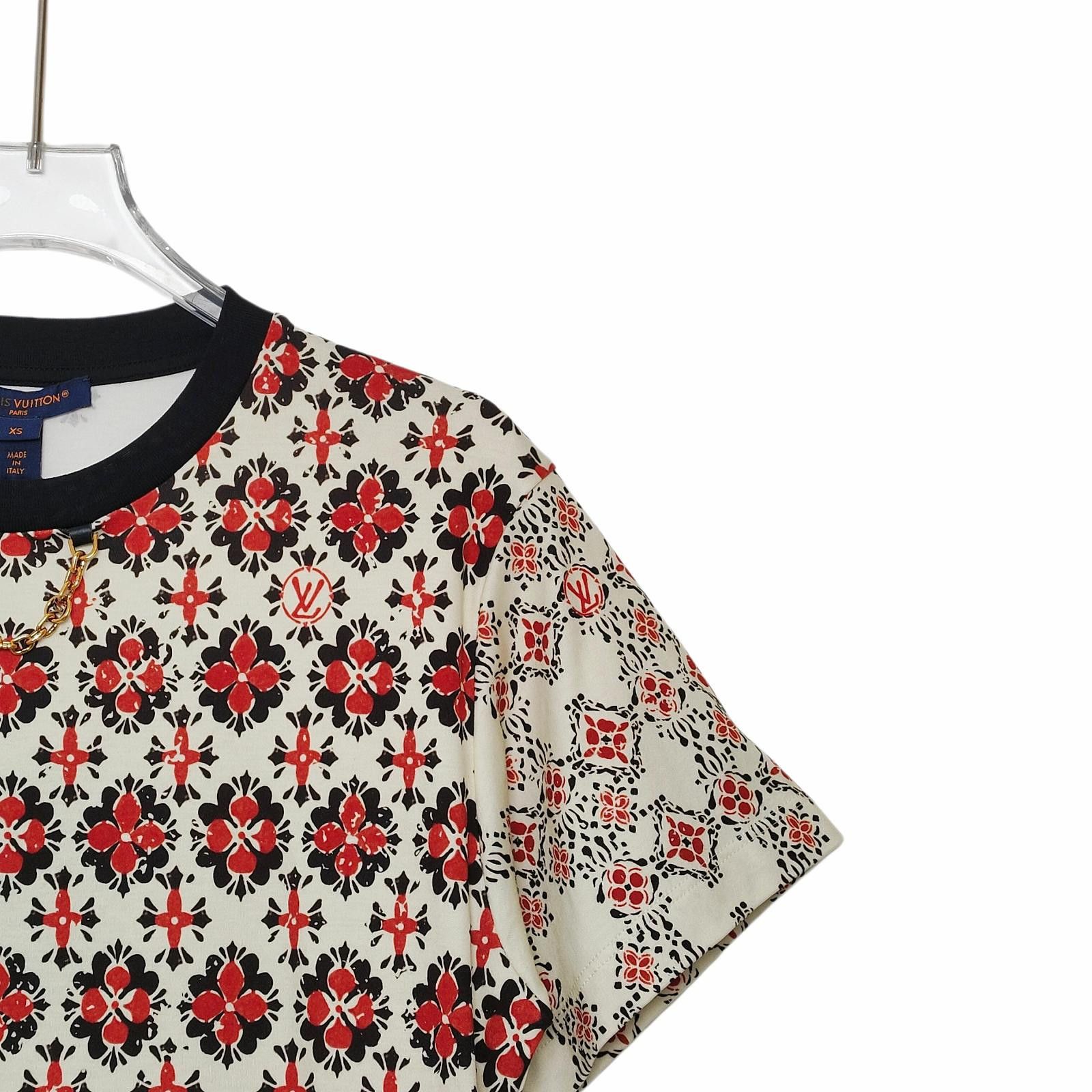 Louis Vuitton Louis Vuitton Floral Print T-Shirt XS Size XS / US 0-2 / IT 36-38 - 5 Thumbnail