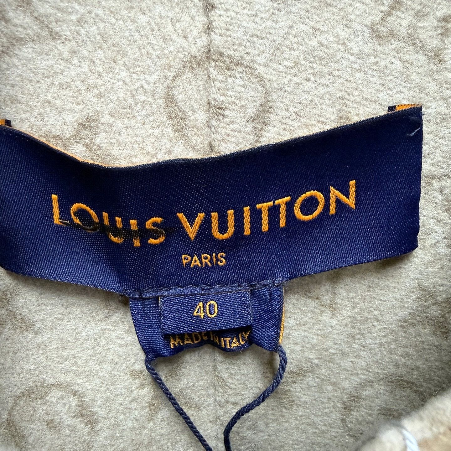 Louis Vuitton Louis Vuitton Wool Coat Beige Size 40 Size S / US 4 / IT 40 - 3 Thumbnail