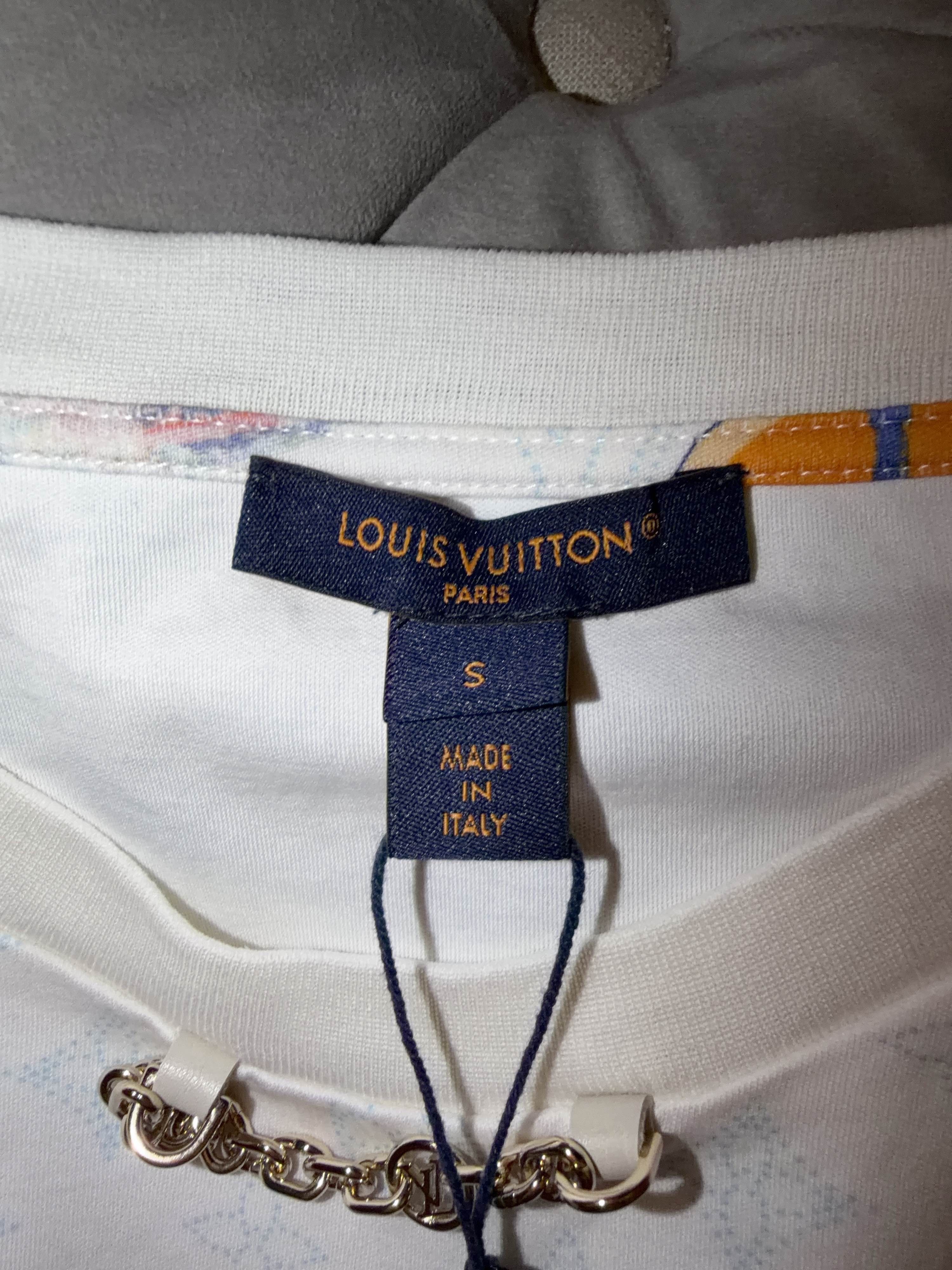 Louis Vuitton Louis Vuitton Chain Monogram T-Shirt Size S Size S / US 4 / IT 40 - 3 Thumbnail