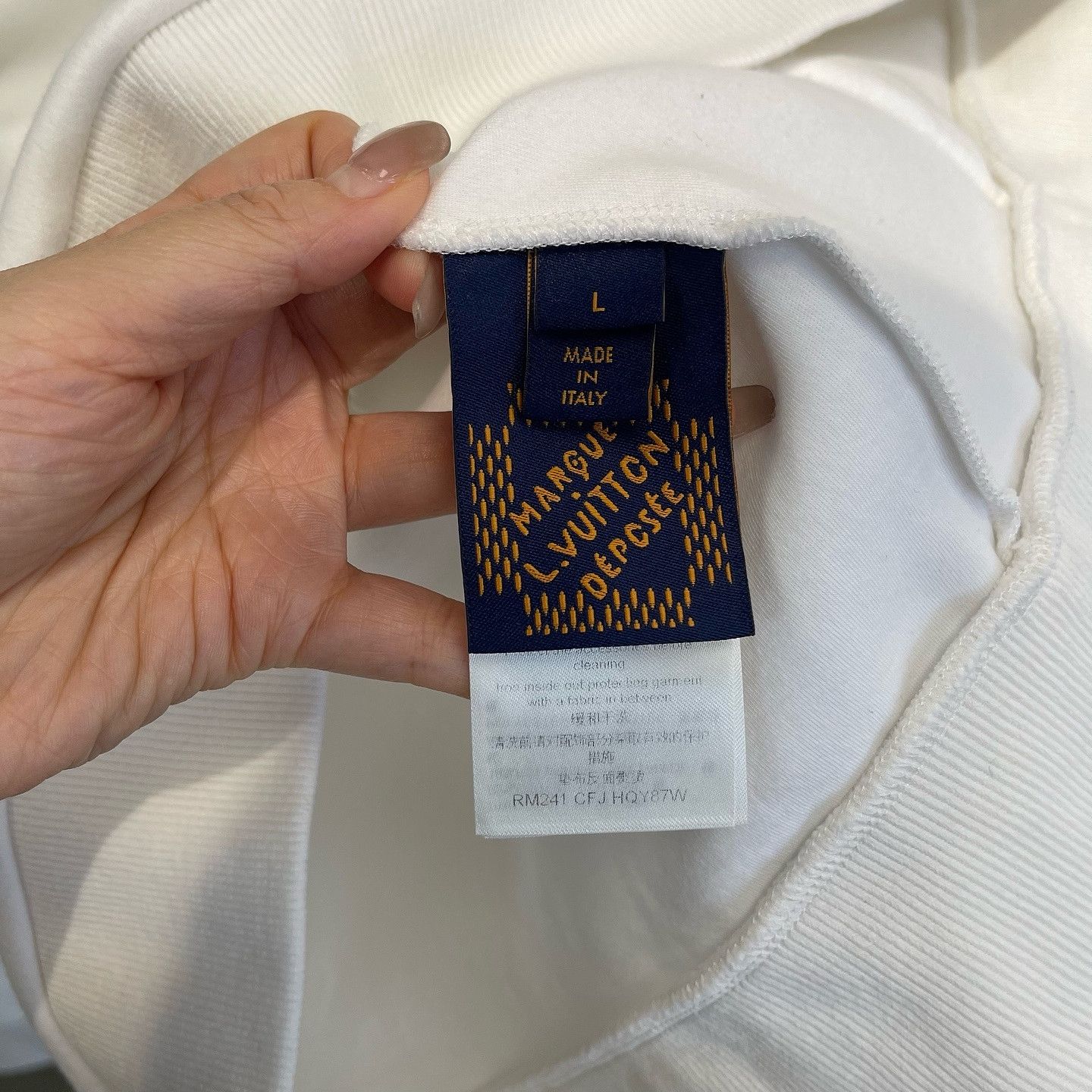Louis Vuitton Louis Vuitton Logo Embroidered Hoodie Size L Size US L / EU 52-54 / 3 - 4 Thumbnail