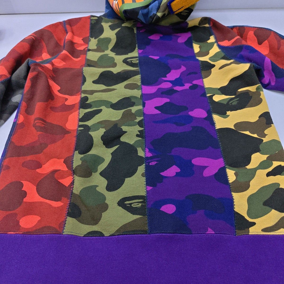 Bape A BATHING APE Crazy Camo Shark Hoodie Size XS Size US XS / EU 42 / 0 - 10 Thumbnail