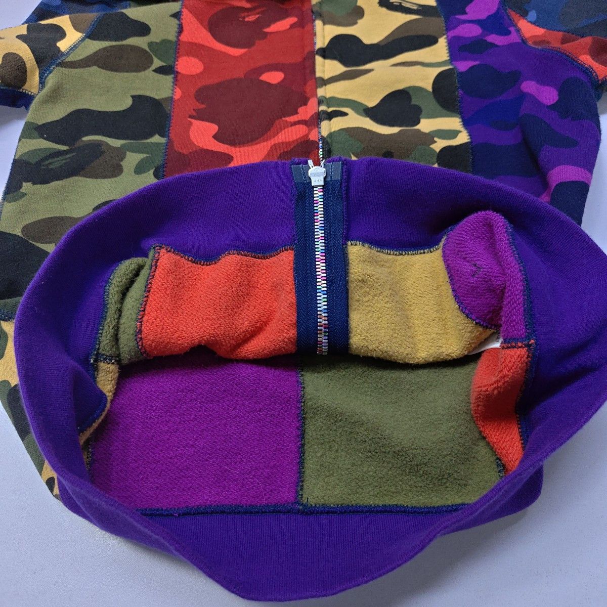 Bape A BATHING APE Crazy Camo Shark Hoodie Size XS Size US XS / EU 42 / 0 - 9 Thumbnail