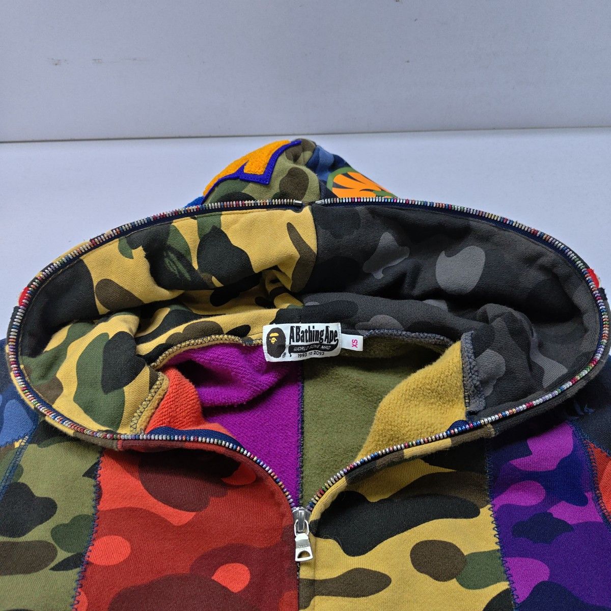 Bape A BATHING APE Crazy Camo Shark Hoodie Size XS Size US XS / EU 42 / 0 - 13 Thumbnail