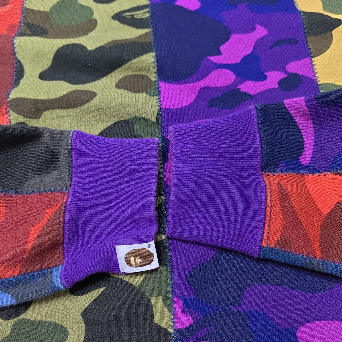 Bape A BATHING APE Crazy Camo Shark Hoodie Size XS Size US XS / EU 42 / 0 - 12 Thumbnail