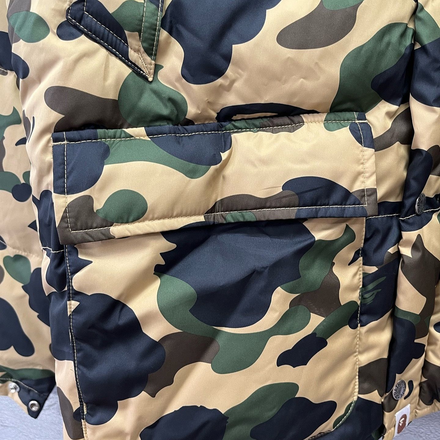Bape BAPE Camo Down Puffer Jacket Size M Size US M / EU 48-50 / 2 - 6 Thumbnail