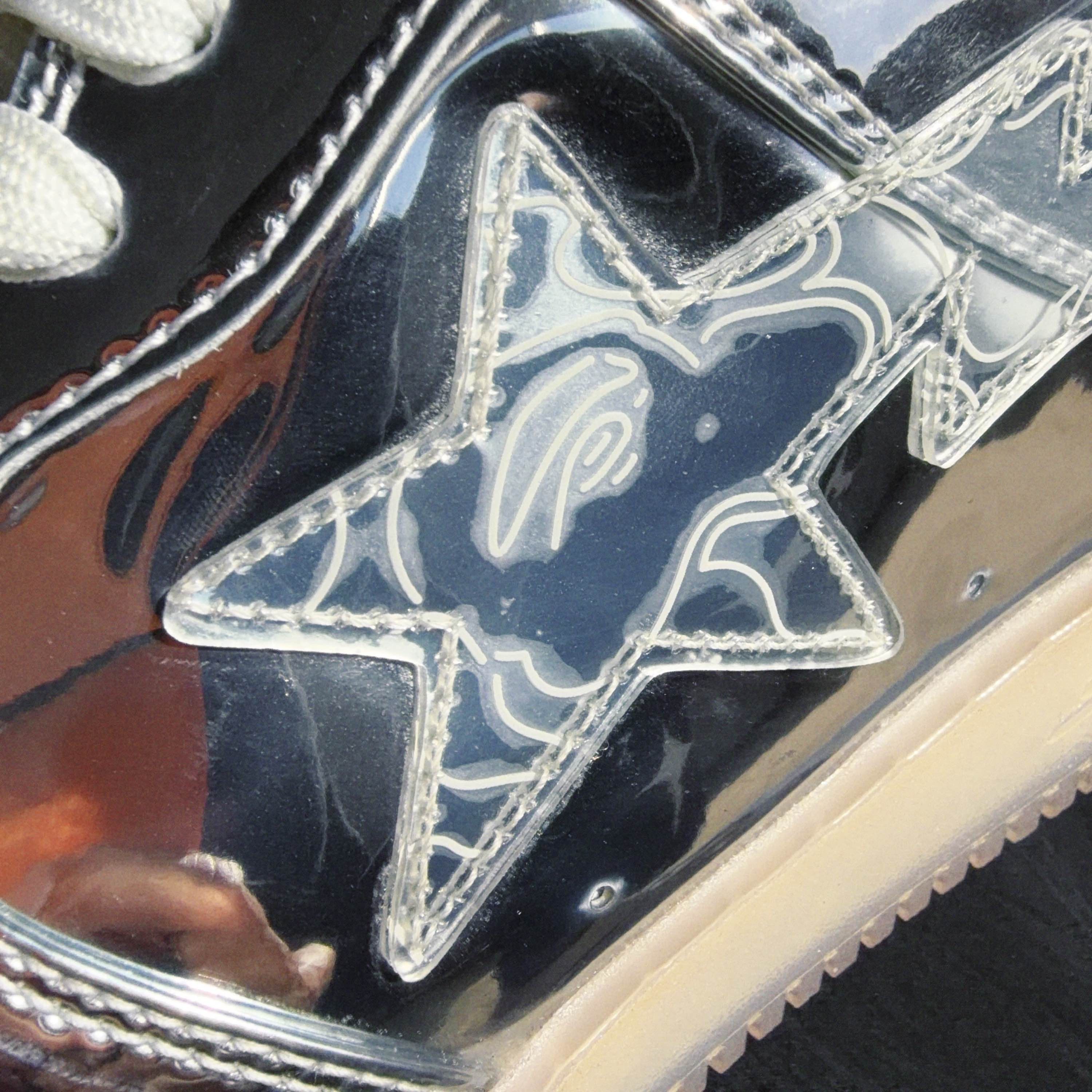 Bape BAPE x Hajime Sorayama BAPE STA Silver Sneakers Size 11 Size US 12 / EU 45 - 7 Thumbnail