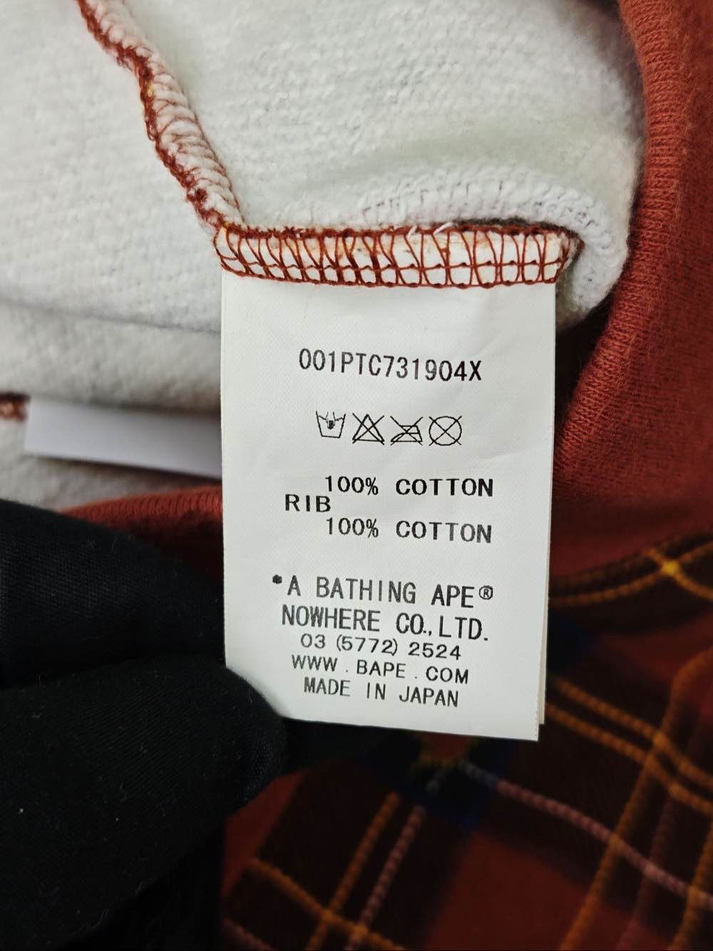 Bape × Undefeated A Bathing Ape x Undefeated Plaid Sweatpants Size L Size US 34 / EU 50 - 4 Thumbnail