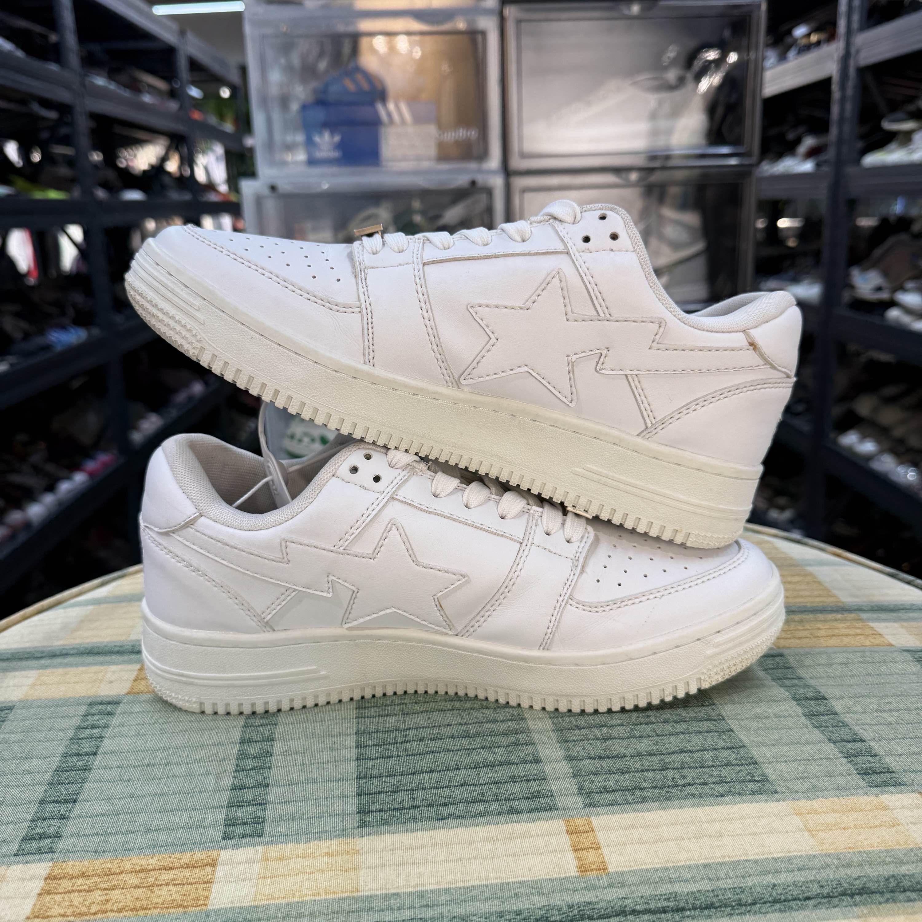 Bape A Bathing Ape White Bape Sta Low-Top Sneakers Size US 10.5 Size US 10.5 / EU 43-44 - 9 Thumbnail