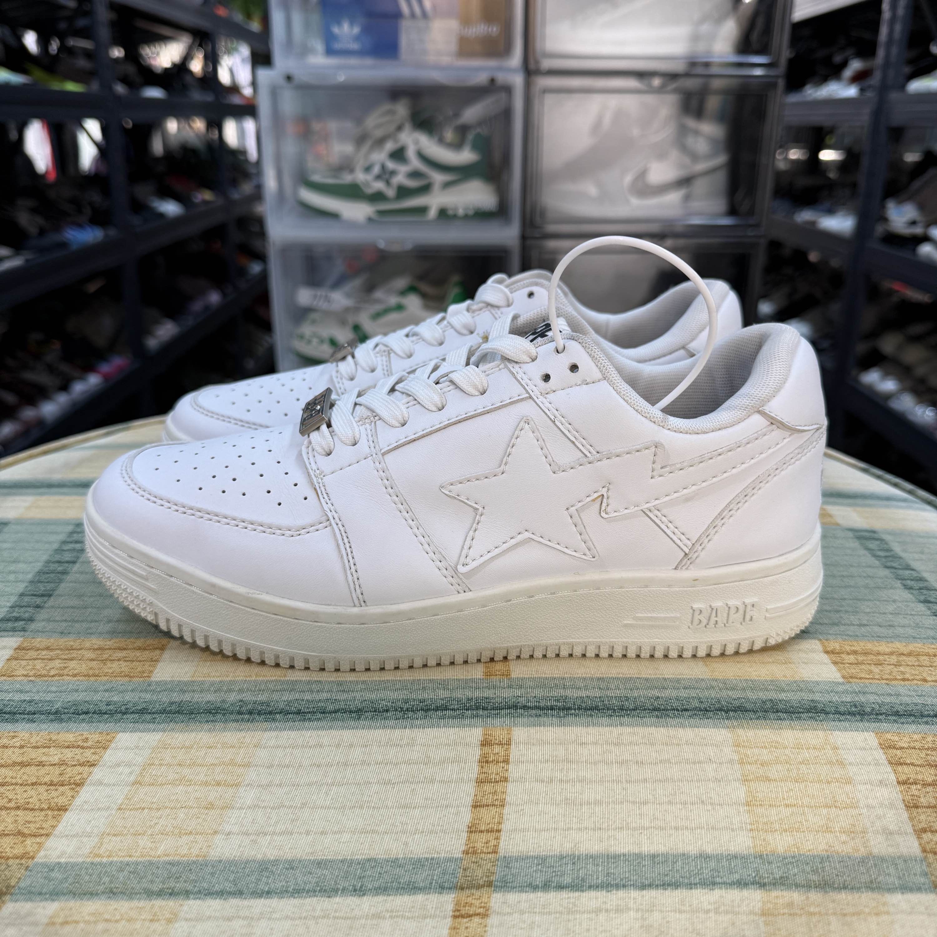 Bape A Bathing Ape White Bape Sta Low-Top Sneakers Size US 10.5 Size US 10.5 / EU 43-44 - 10 Thumbnail