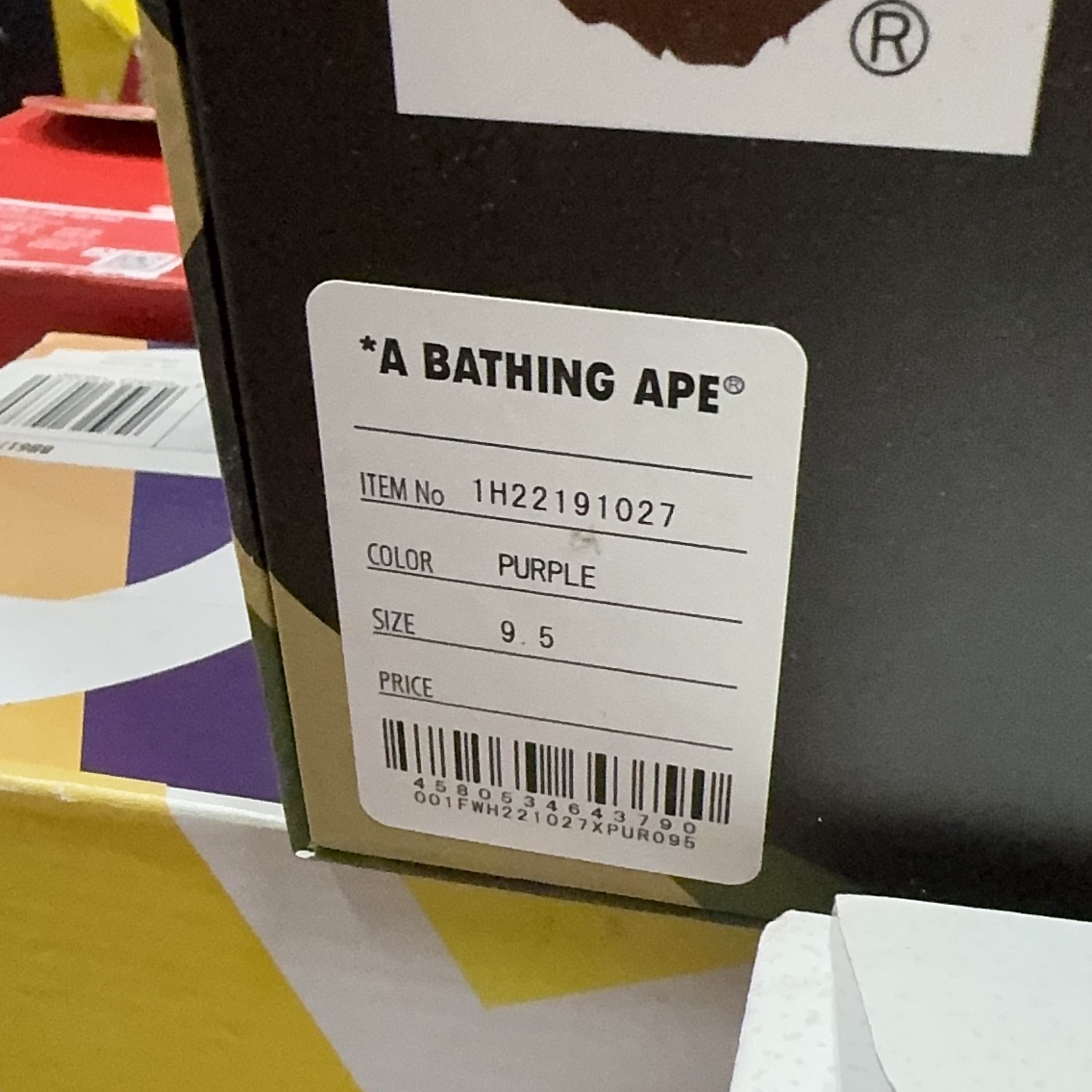 Bape A BATHING APE 15th Anniversary Bapesta Sneakers US 9.5 Size US 10 / EU 43 - 6 Thumbnail