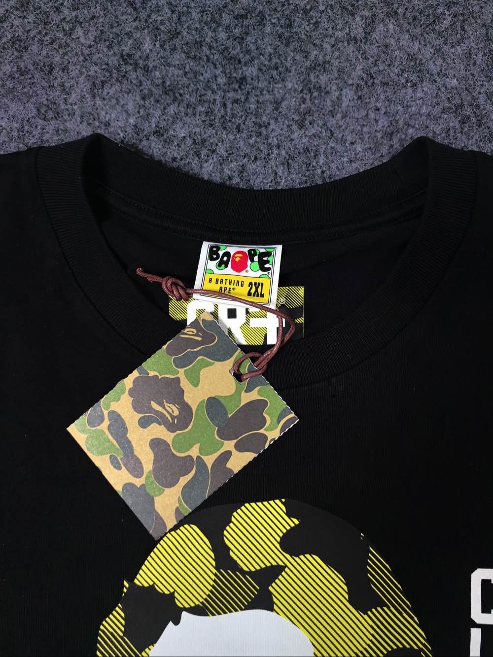 Bape A Bathing Ape x CR7 Life Camo Ape Head T-Shirt XXL Size US XXL / EU 58 / 5 - 3 Thumbnail