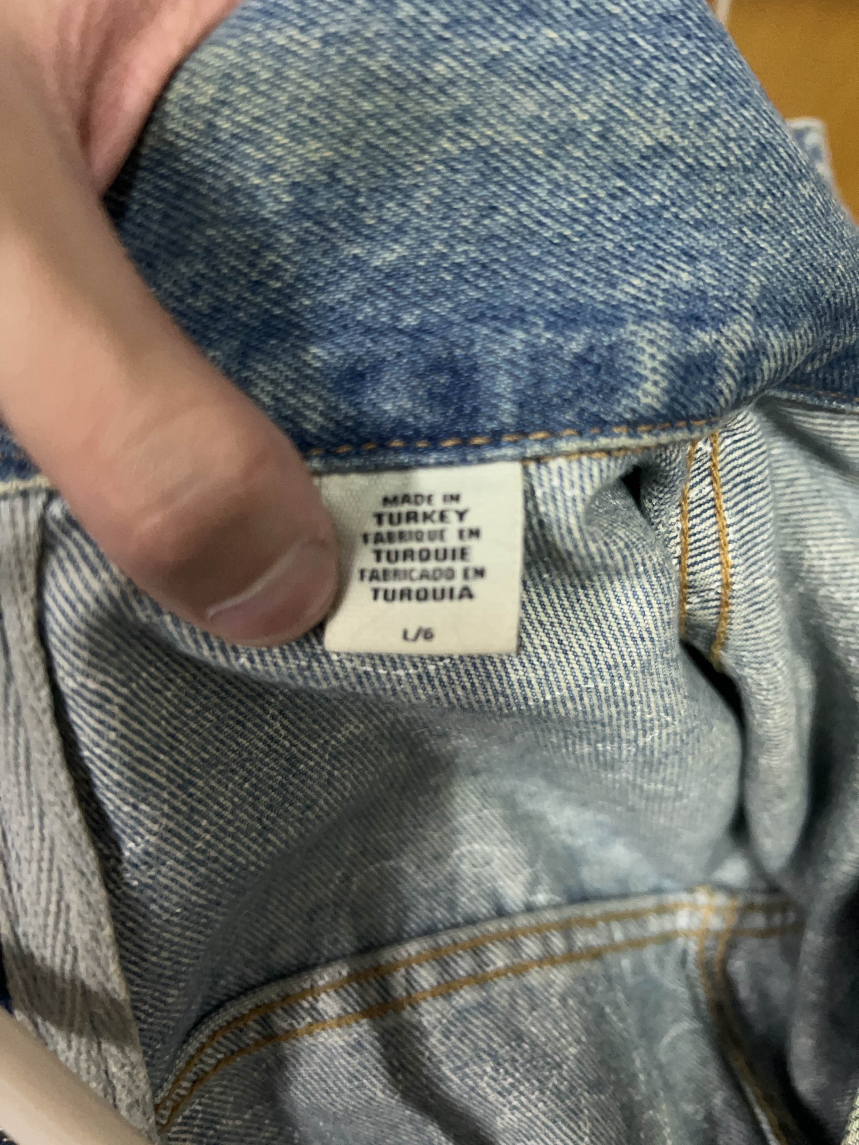 Bape × Levi's A BATHING APE x Levi's Camo Denim Jacket Size L Size US L / EU 52-54 / 3 - 3 Thumbnail