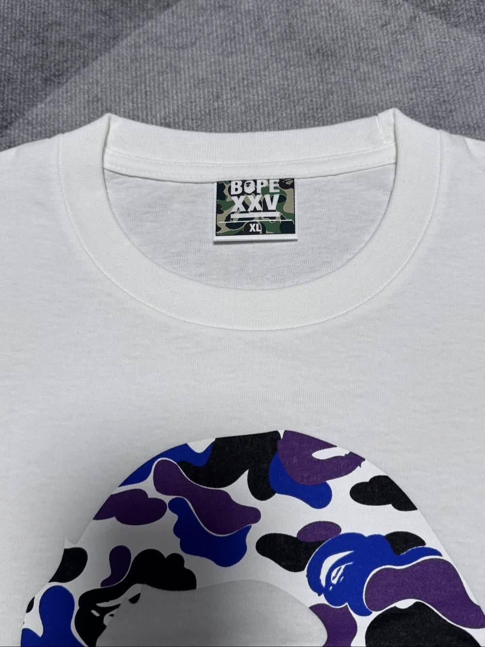 Bape A Bathing Ape XXV Camo Short Sleeve T-Shirt Size XL Size US XL / EU 56 / 4 - 3 Thumbnail