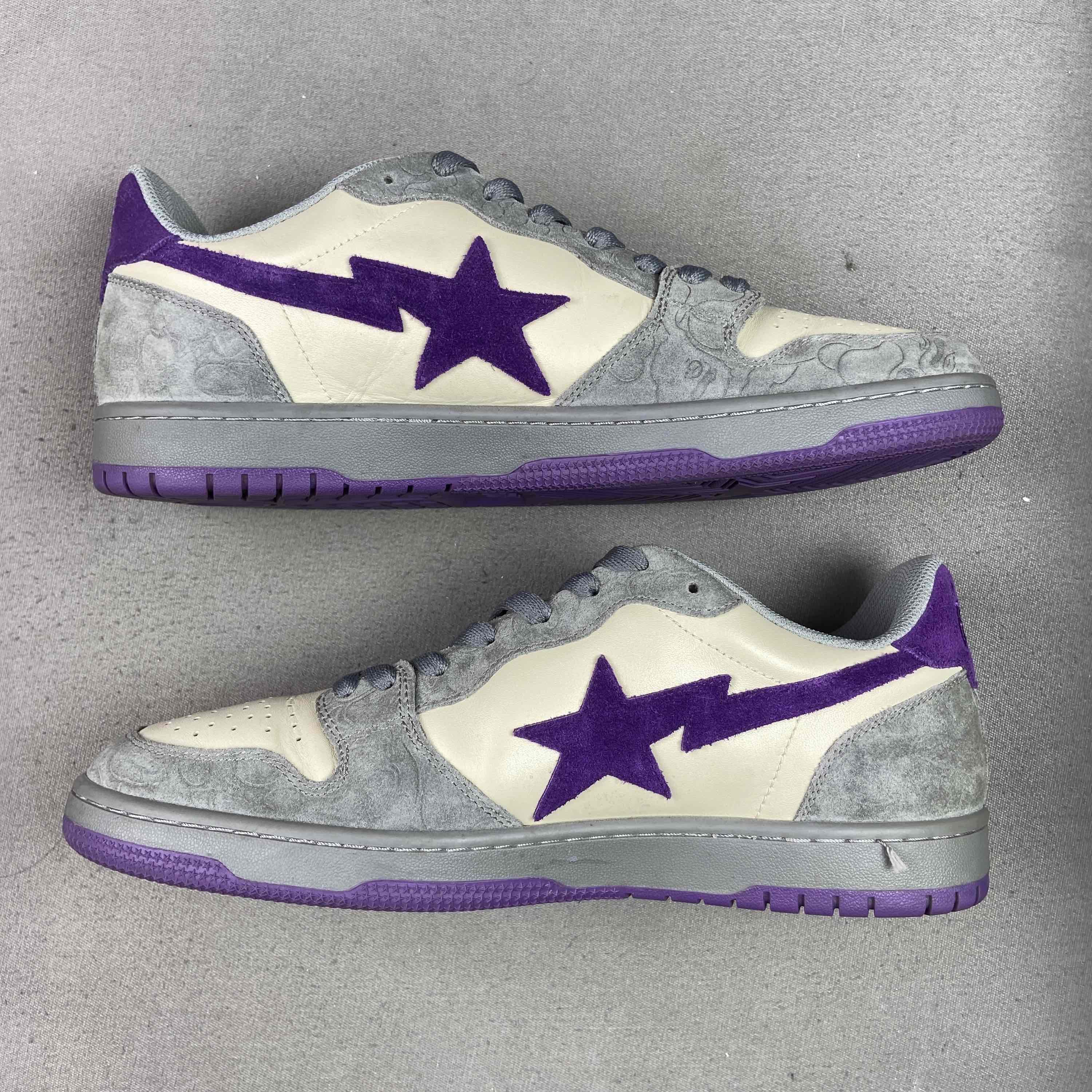 Bape A Bathing Ape Bape Sta Purple Gray Sneakers Size 11 Size US 12 / EU 45 - 7 Thumbnail