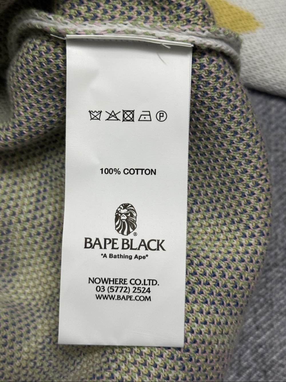 Bape BAPE BLACK Ape Head Knit Cardigan Size S Size US S / EU 44-46 / 1 - 8 Thumbnail