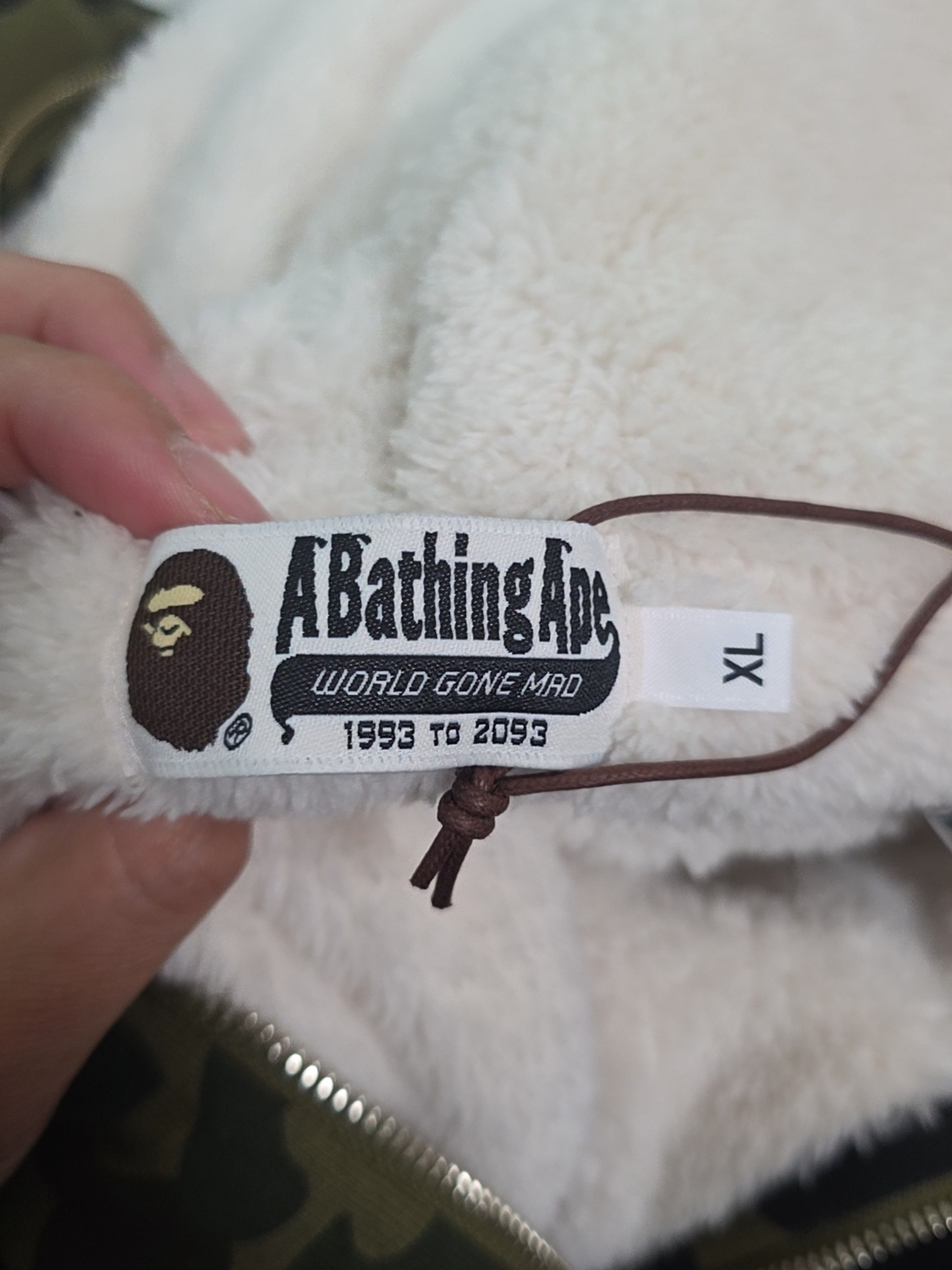 Bape A Bathing Ape Camo Shark Pullover Hoodie XL Size US XL / EU 56 / 4 - 3 Thumbnail
