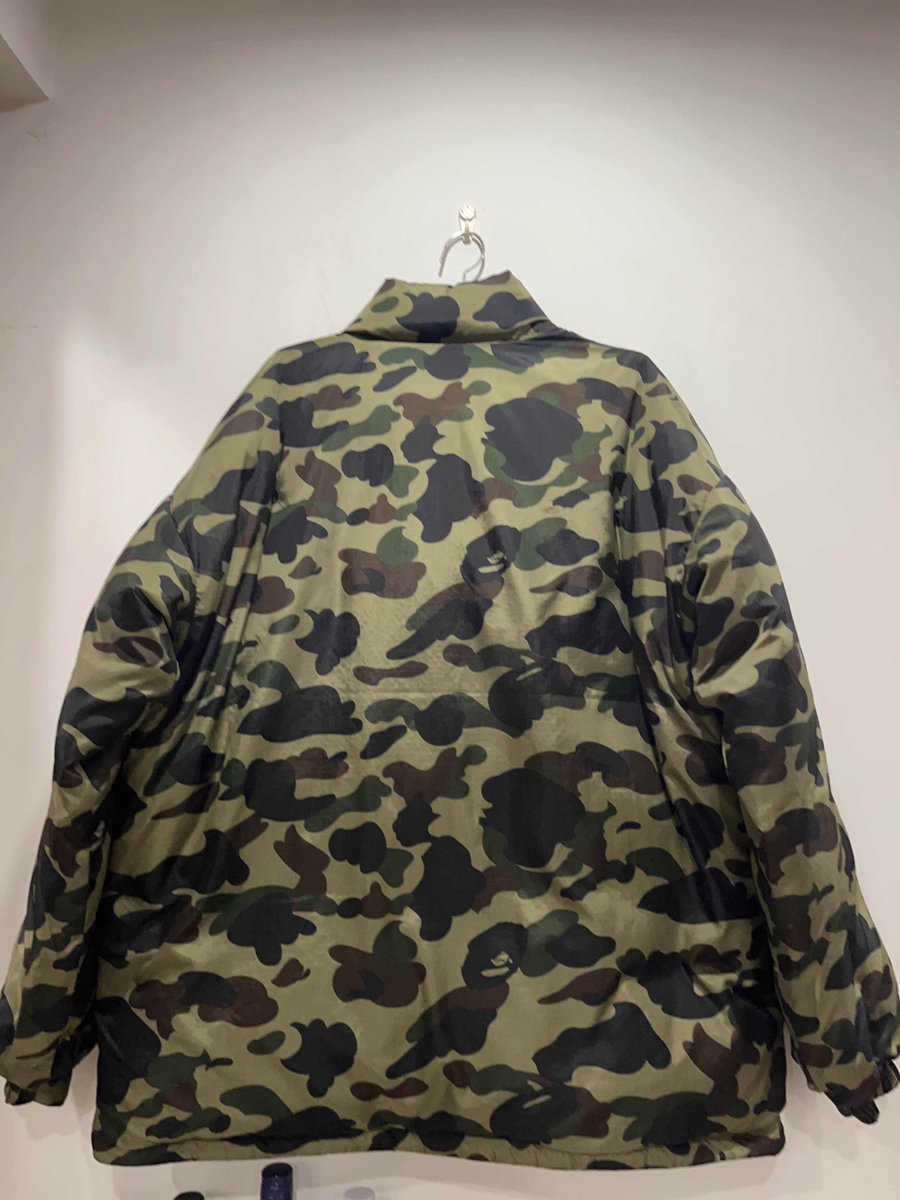 Bape A Bathing Ape Camo Down Jacket Size L Size US L / EU 52-54 / 3 - 2 Thumbnail