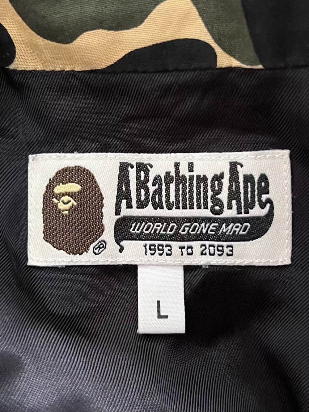 Bape A Bathing Ape Camo Frog Toggle Jacket Size L Size US L / EU 52-54 / 3 - 3 Thumbnail