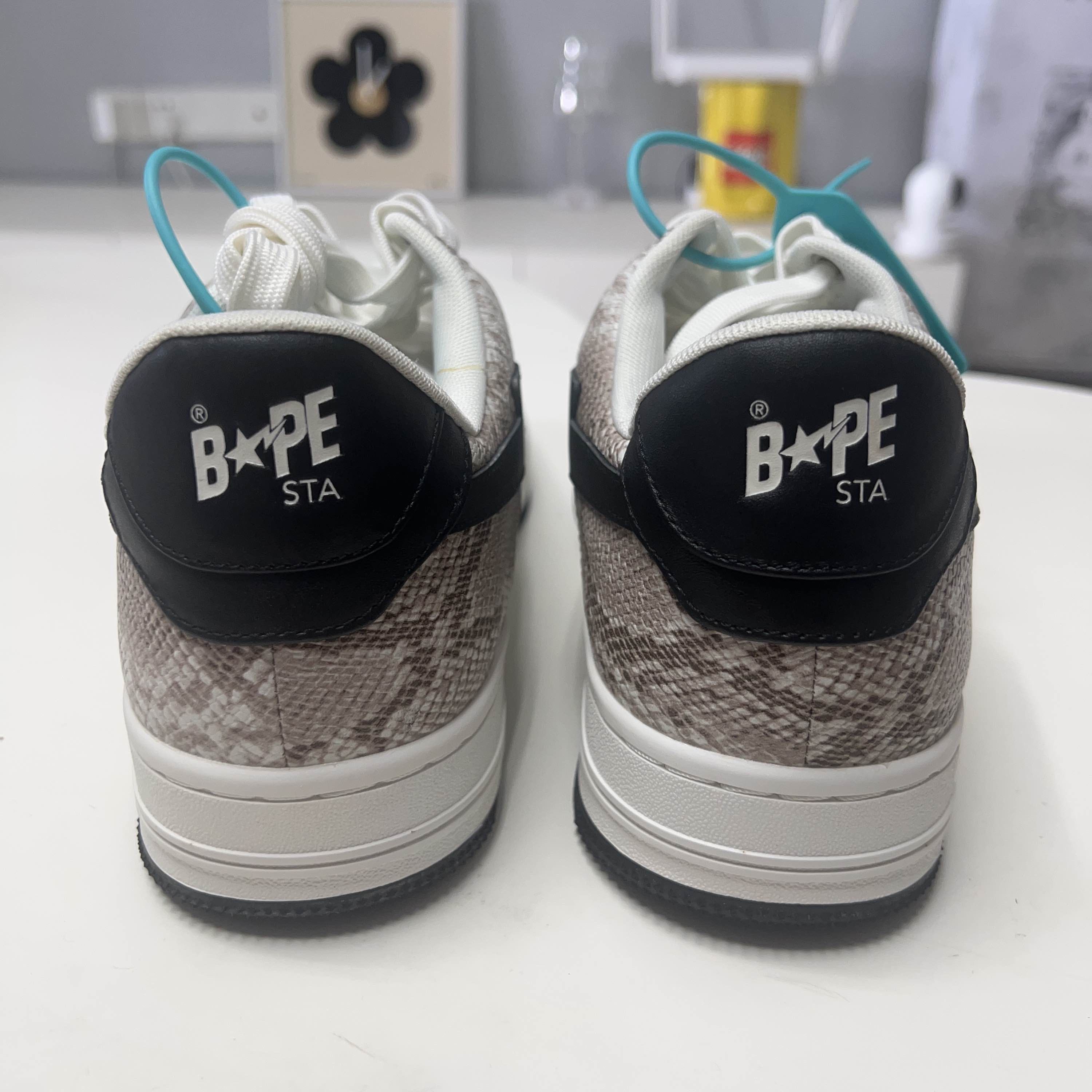 Bape A Bathing Ape Snakeskin Bape Sta Sneakers US 9.5 Size US 10 / EU 43 - 3 Thumbnail