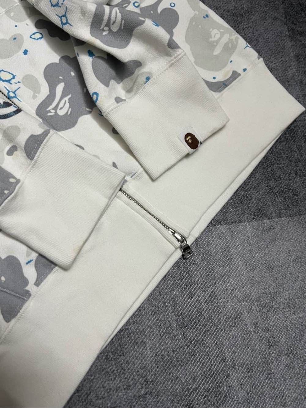 Bape A Bathing Ape Space Camo Shark Full Zip Hoodie Size S Size US S / EU 44-46 / 1 - 6 Thumbnail