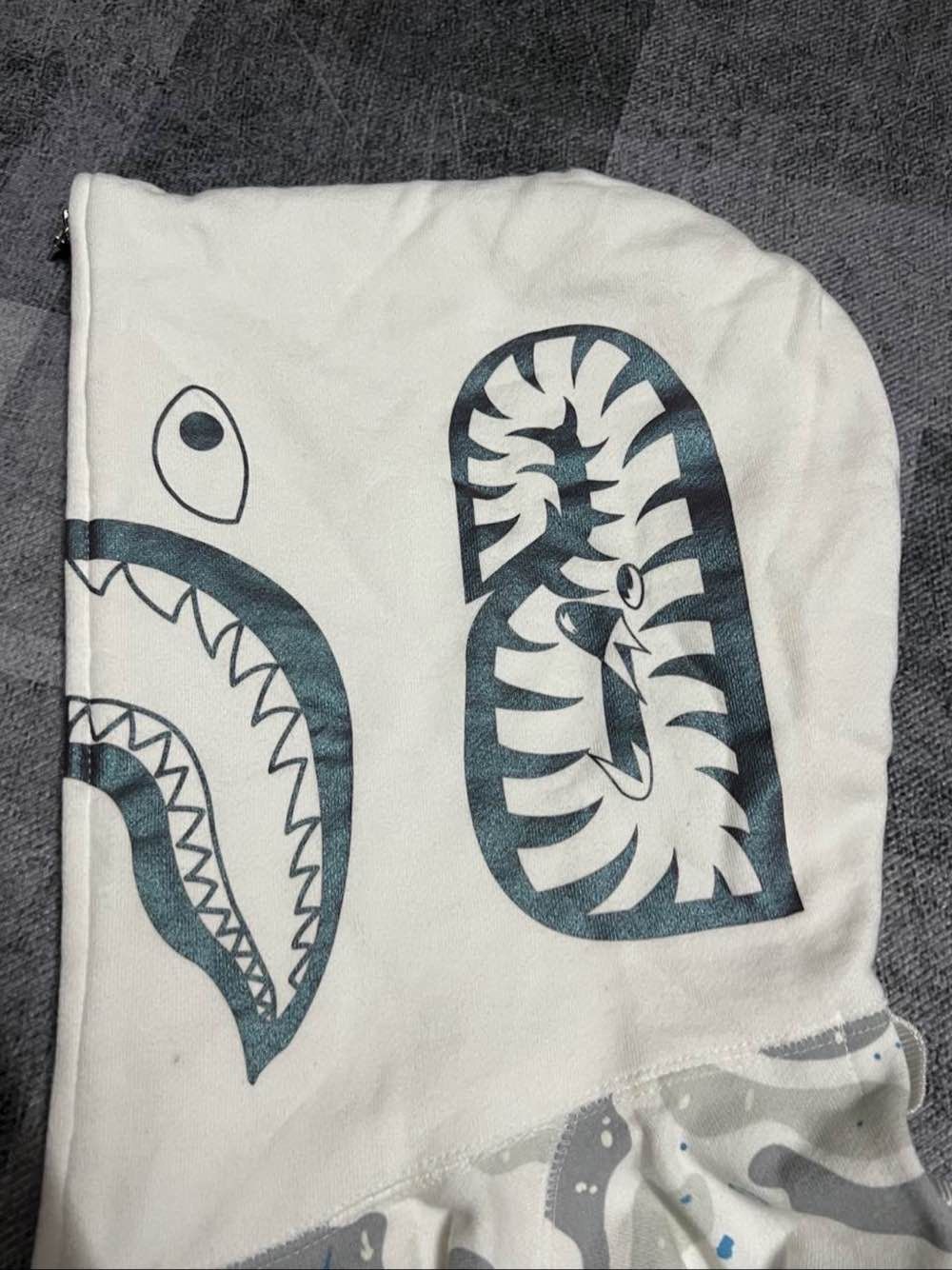 Bape A Bathing Ape Space Camo Shark Full Zip Hoodie Size S Size US S / EU 44-46 / 1 - 10 Thumbnail