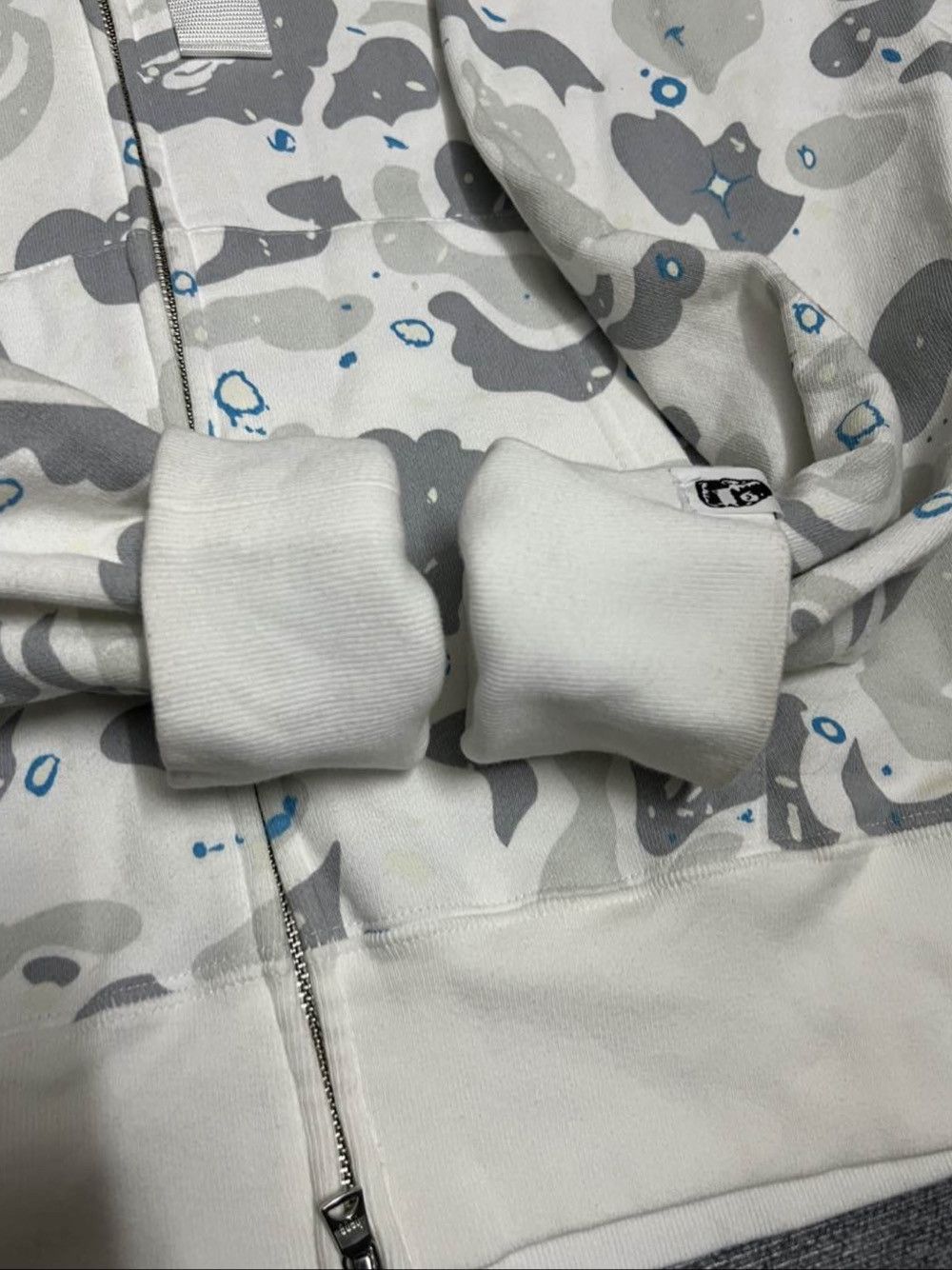Bape A Bathing Ape Space Camo Shark Full Zip Hoodie Size S Size US S / EU 44-46 / 1 - 5 Thumbnail