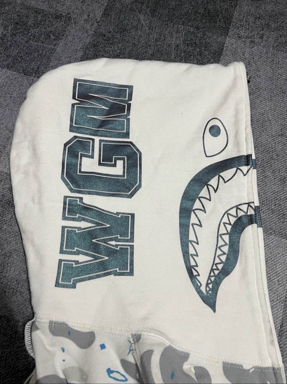 Bape A Bathing Ape Space Camo Shark Full Zip Hoodie Size S Size US S / EU 44-46 / 1 - 9 Thumbnail