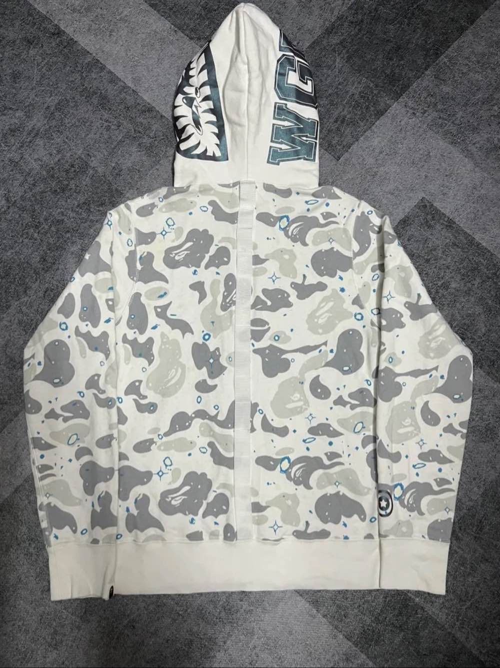 Bape A Bathing Ape Space Camo Shark Full Zip Hoodie Size S Size US S / EU 44-46 / 1 - 2 Thumbnail