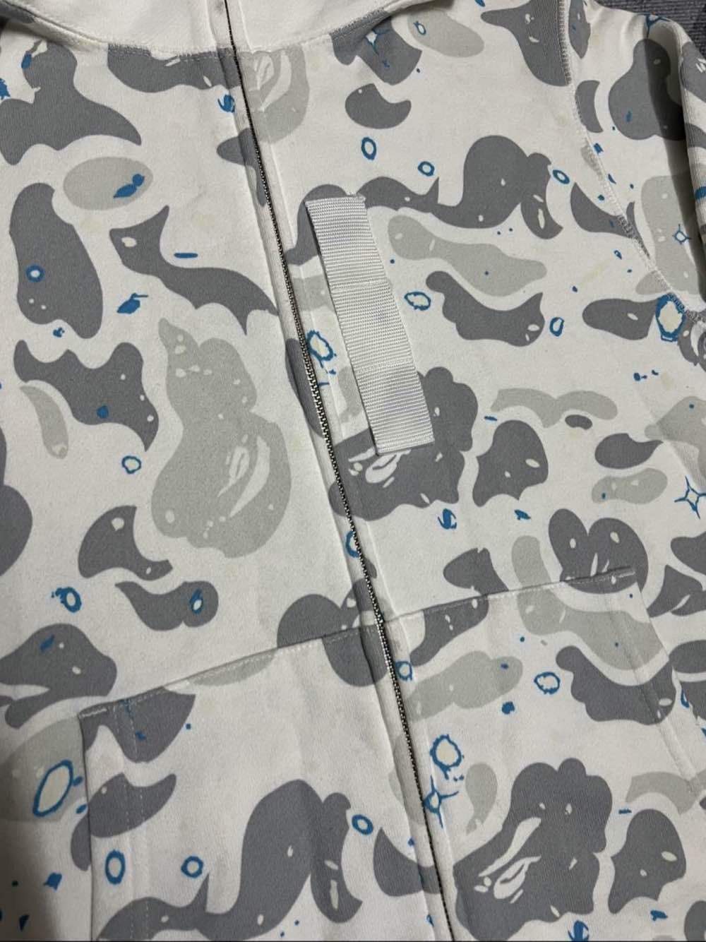 Bape A Bathing Ape Space Camo Shark Full Zip Hoodie Size S Size US S / EU 44-46 / 1 - 7 Thumbnail