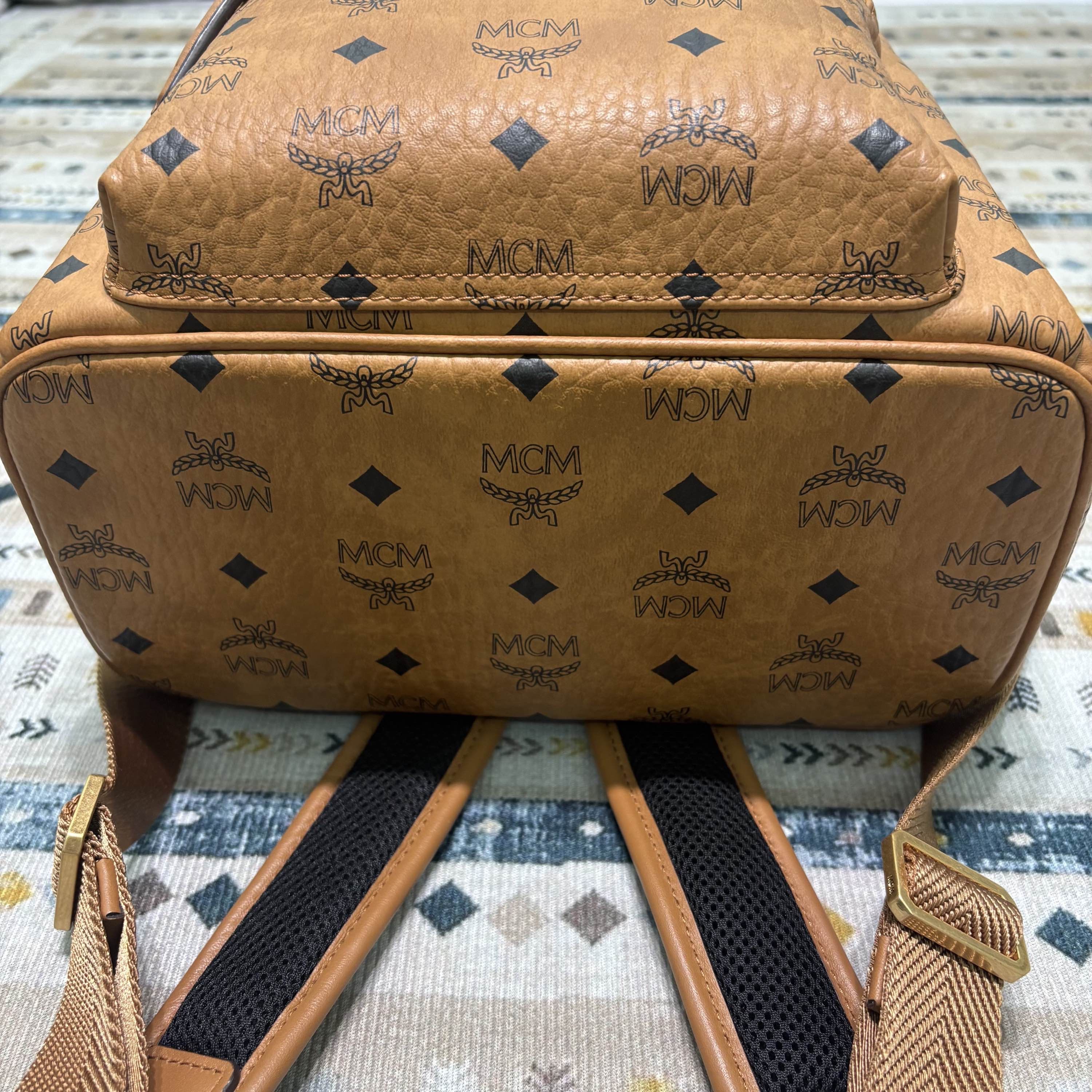 MCM MCM x Bape Stark Dragon Visetos Backpack Size ONE SIZE - 4 Thumbnail
