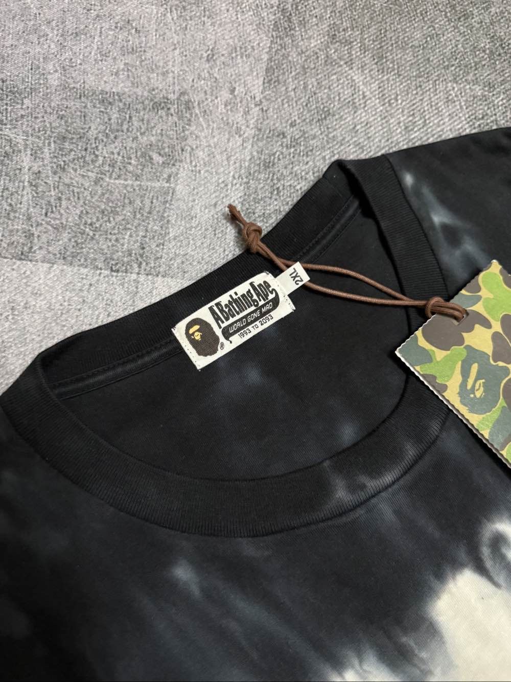 Bape A Bathing Ape Tie Dye Long Sleeve T-Shirt Size 2XL Size US XXL / EU 58 / 5 - 5 Thumbnail