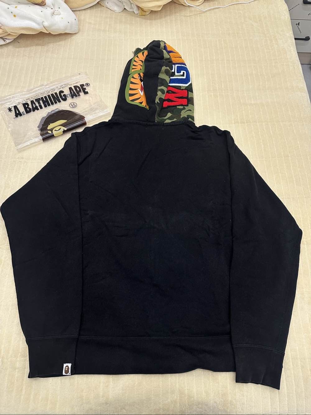 Bape BAPE Shark Full Zip Hoodie Black 2XL Size US XXL / EU 58 / 5 - 2 Thumbnail
