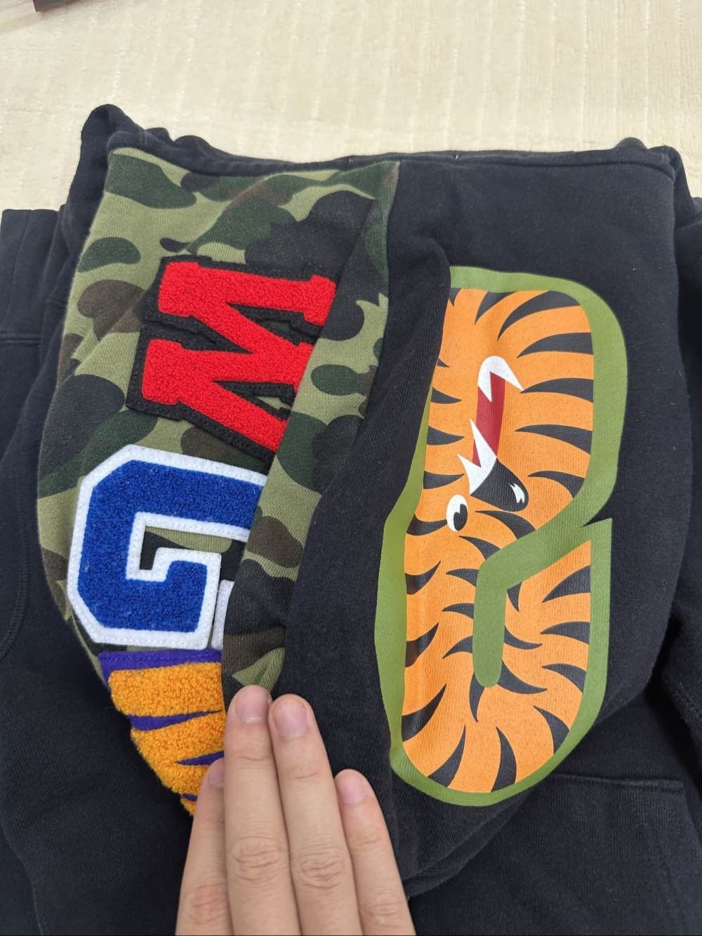 Bape BAPE Shark Full Zip Hoodie Black 2XL Size US XXL / EU 58 / 5 - 7 Thumbnail