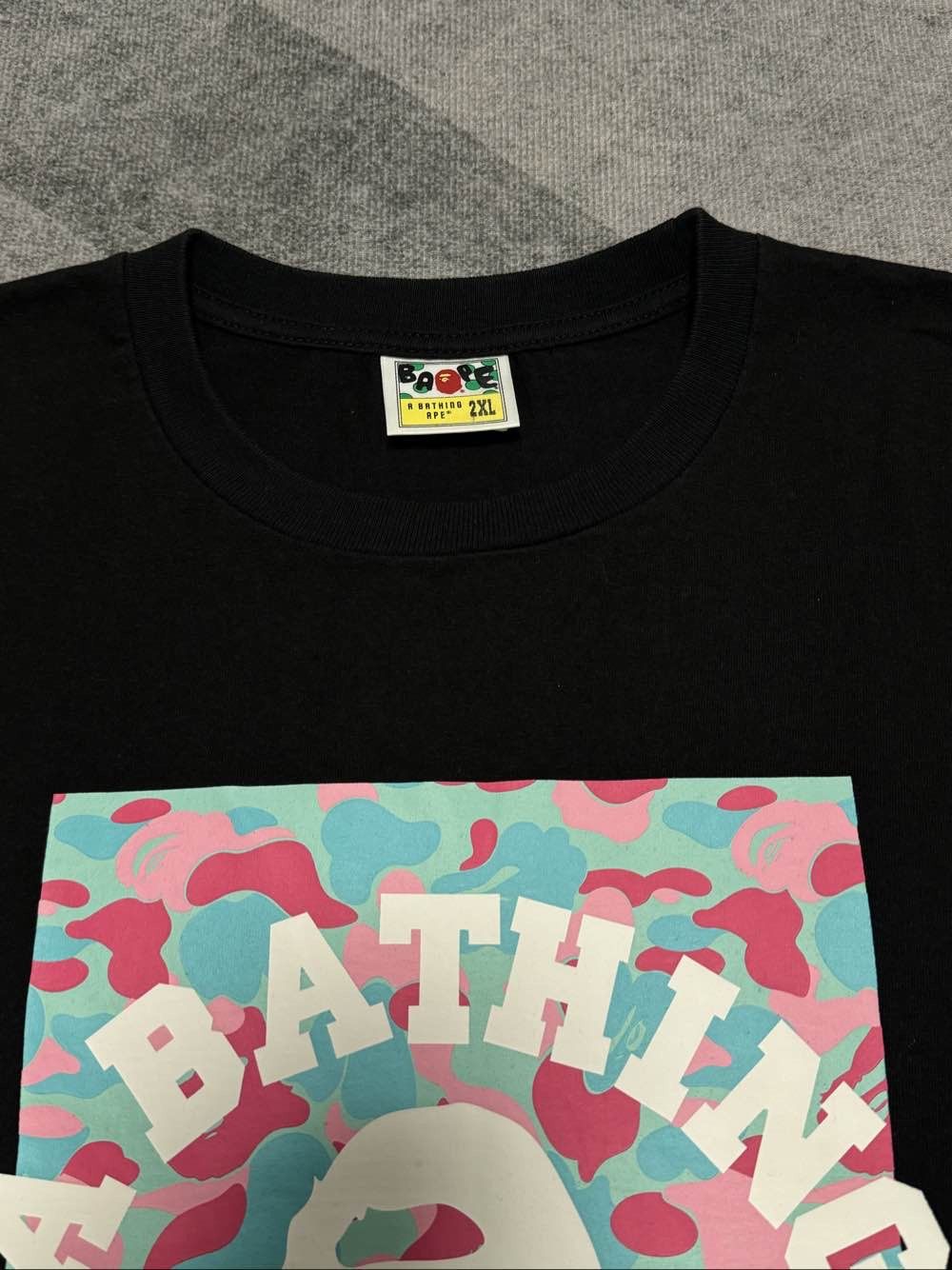 Bape A BATHING APE Miami Camo Ape Head T-Shirt Size 2XL Size US XXL / EU 58 / 5 - 3 Thumbnail