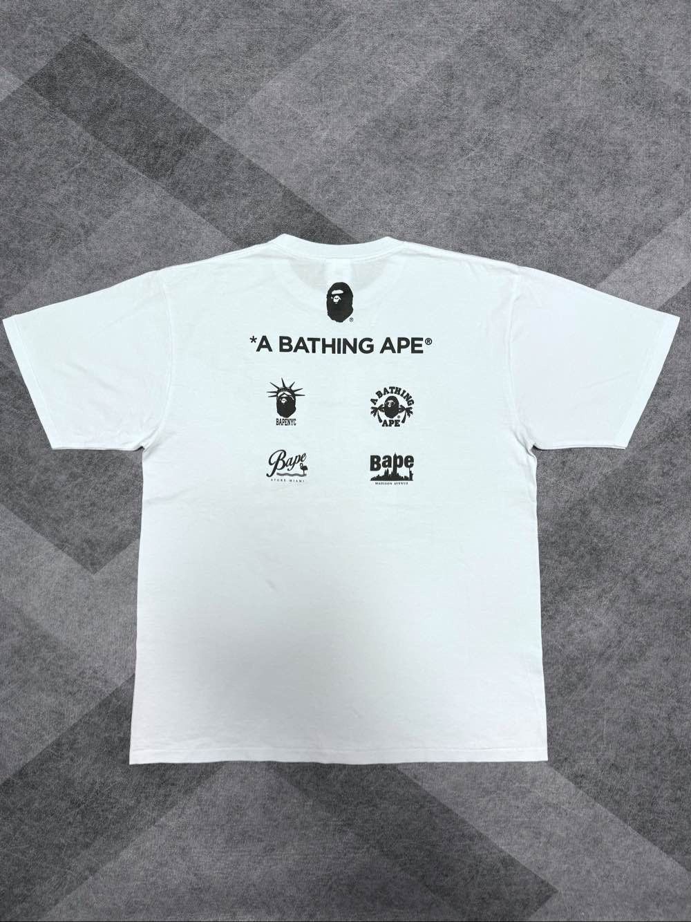 Bape A BATHING APE Camo Graphic T-Shirt US XXL Size US XXL / EU 58 / 5 - 2 Thumbnail