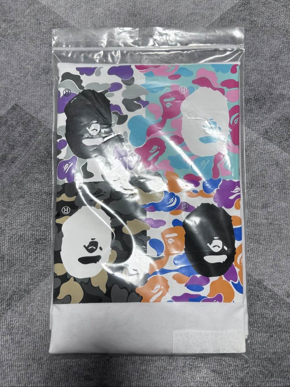 Bape A BATHING APE Camo Graphic T-Shirt US XXL Size US XXL / EU 58 / 5 - 5 Thumbnail