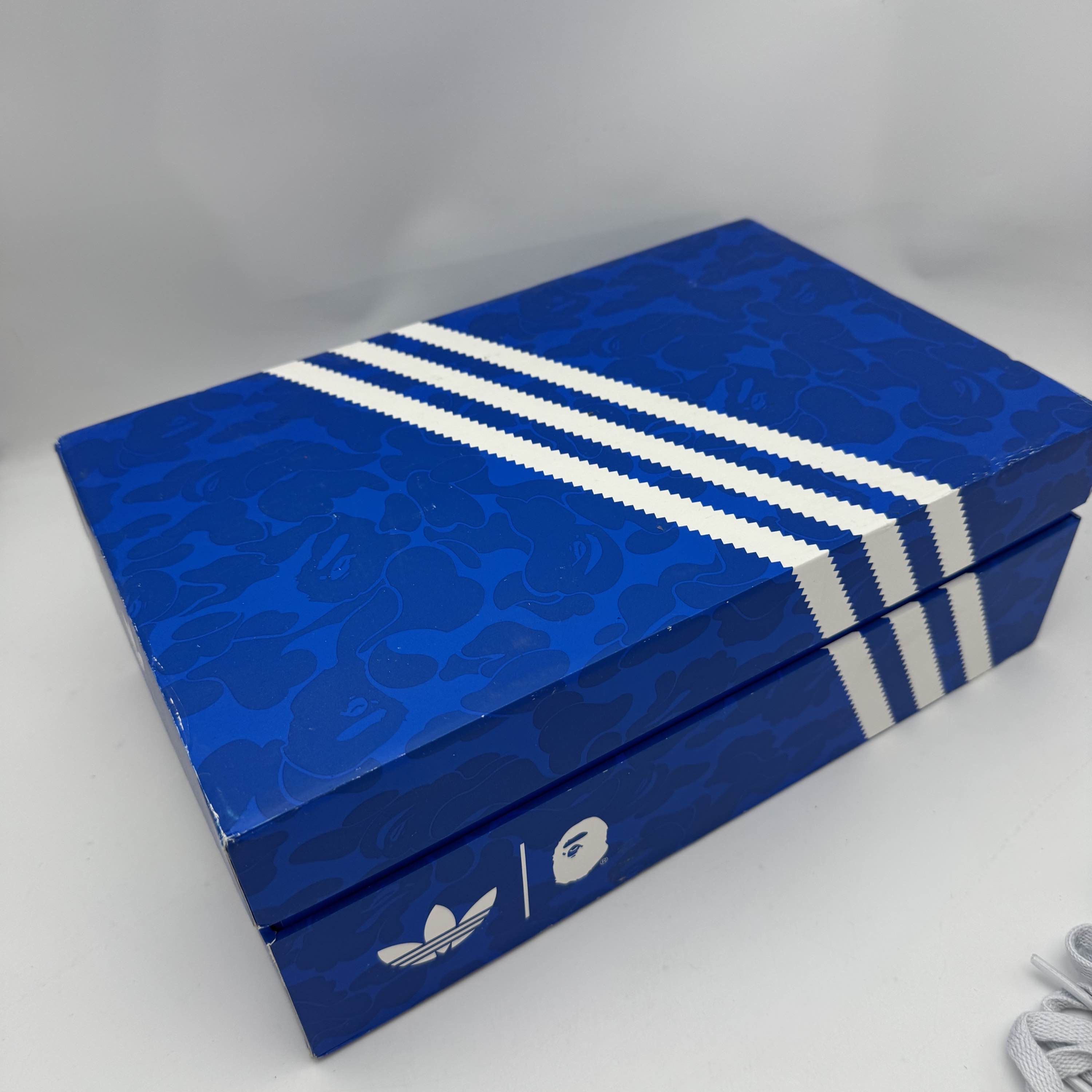 Adidas × Bape A BATHING APE x adidas Superstar Blue Size 9 Size US 9 / EU 42 - 6 Thumbnail